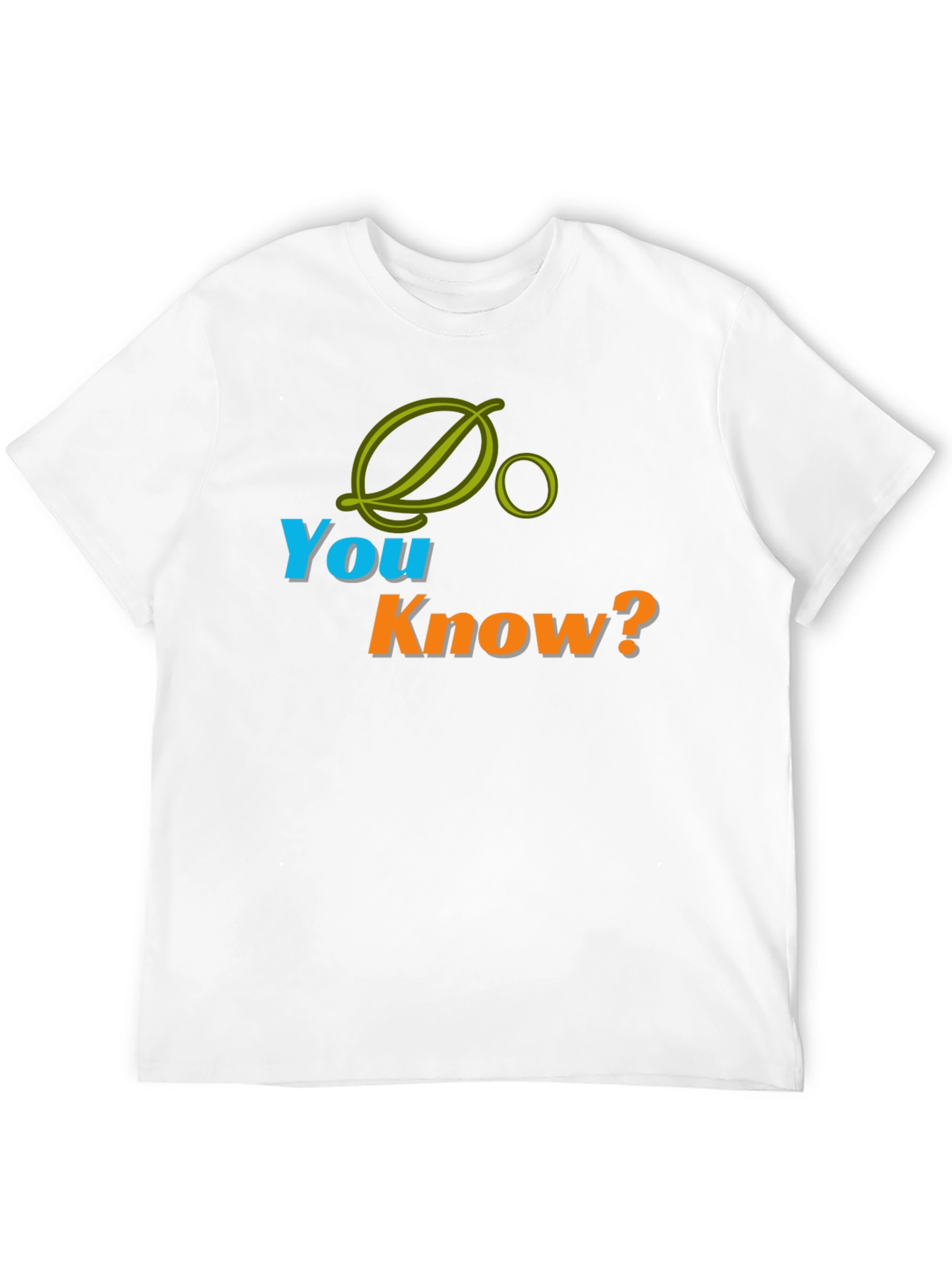 Black Do You Know? Novelty Graphic T-Shirt - Black view 12