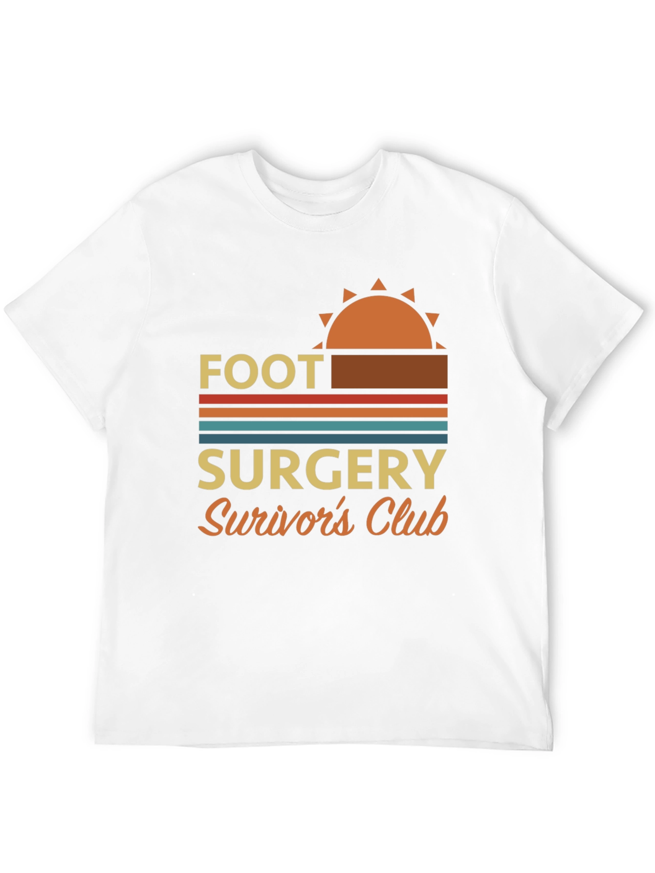 Black Foot Surgery Survivor's Club Graphic Tee view 12