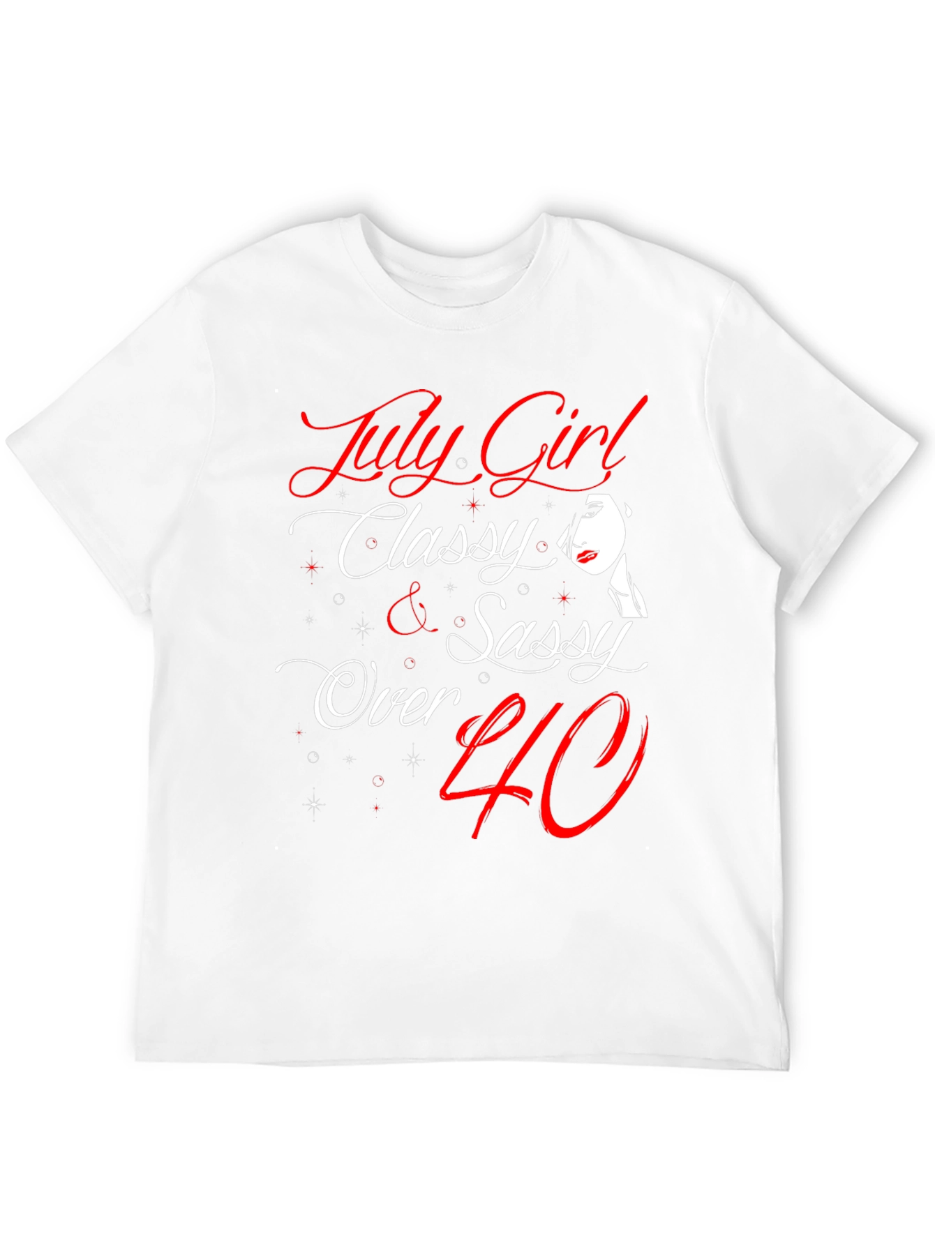 Black July Girl Classy & Sassy Over 40 T-Shirt view 12