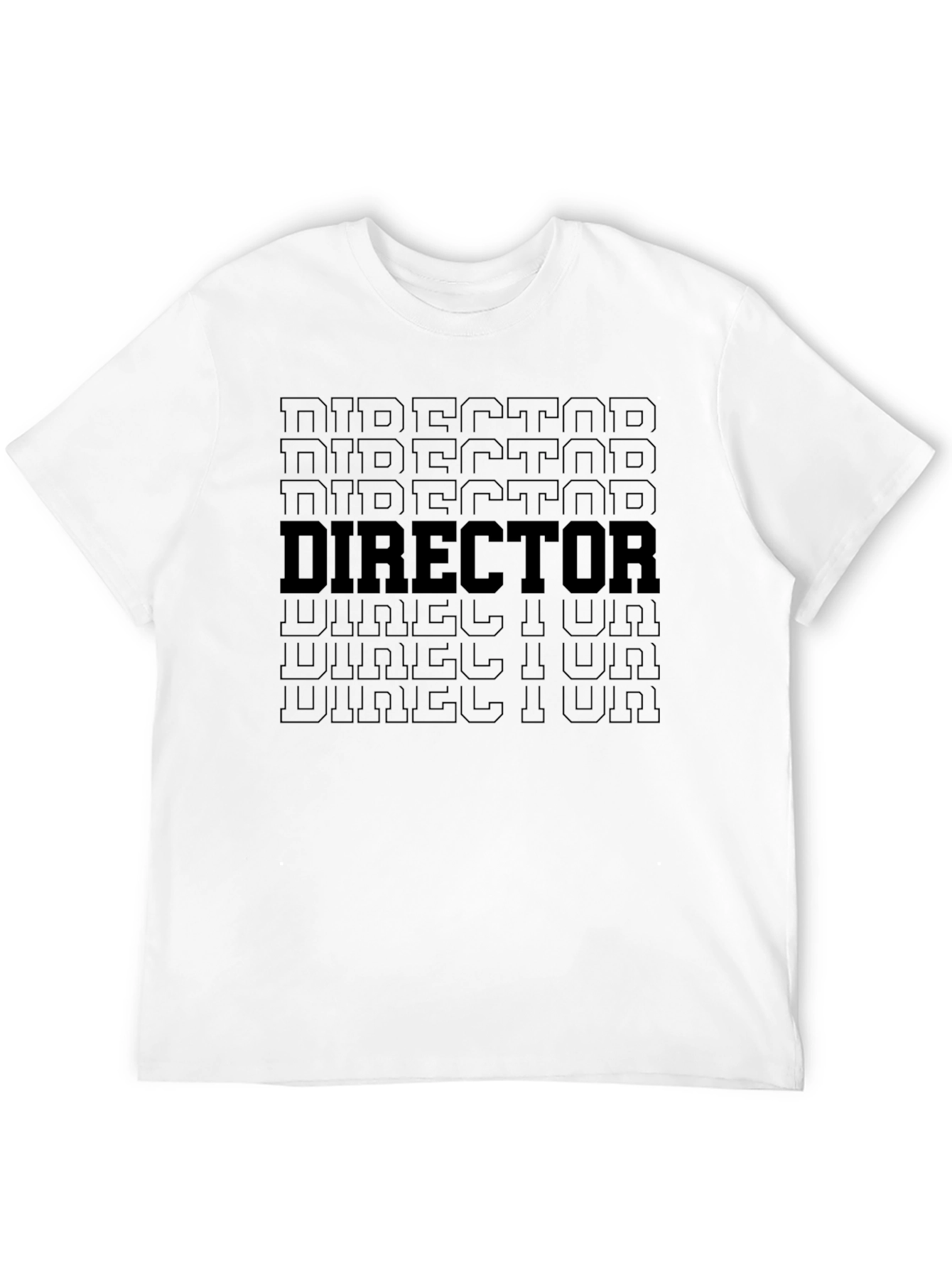 Black Director T-Shirt - Film Crew Apparel view 12