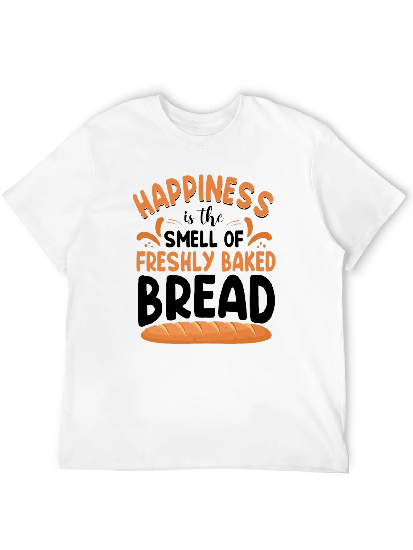 Black Happiness is Freshly Baked Bread T-Shirt view 12