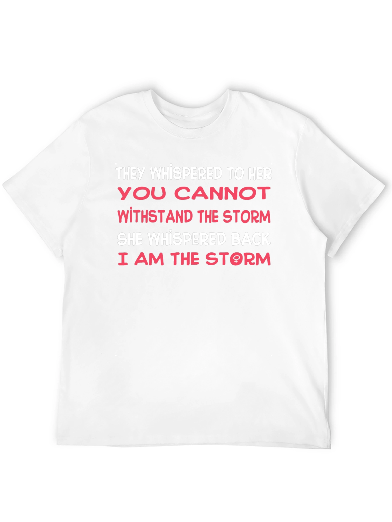 Black Empowered Woman's Graphic T-Shirt - I am the Storm Tee view 12