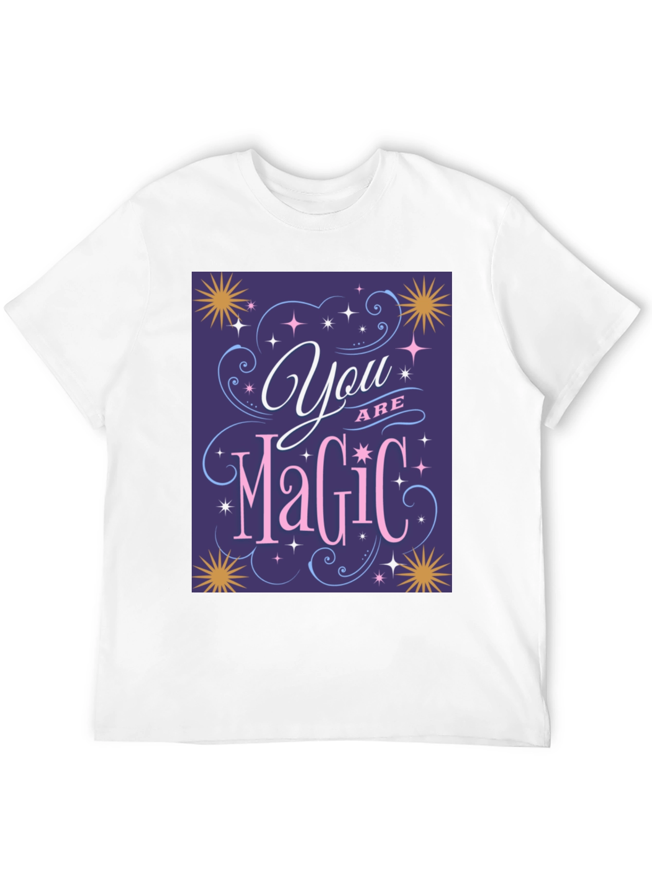 Black You Are Magic T-Shirt - Positive Vibes Tee view 12