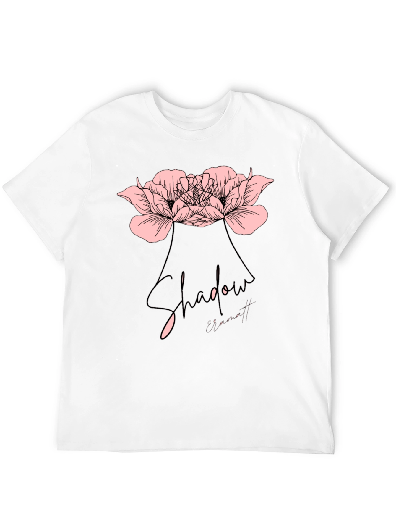 Black Shadow Emmett Floral Graphic Tee - Black view 12