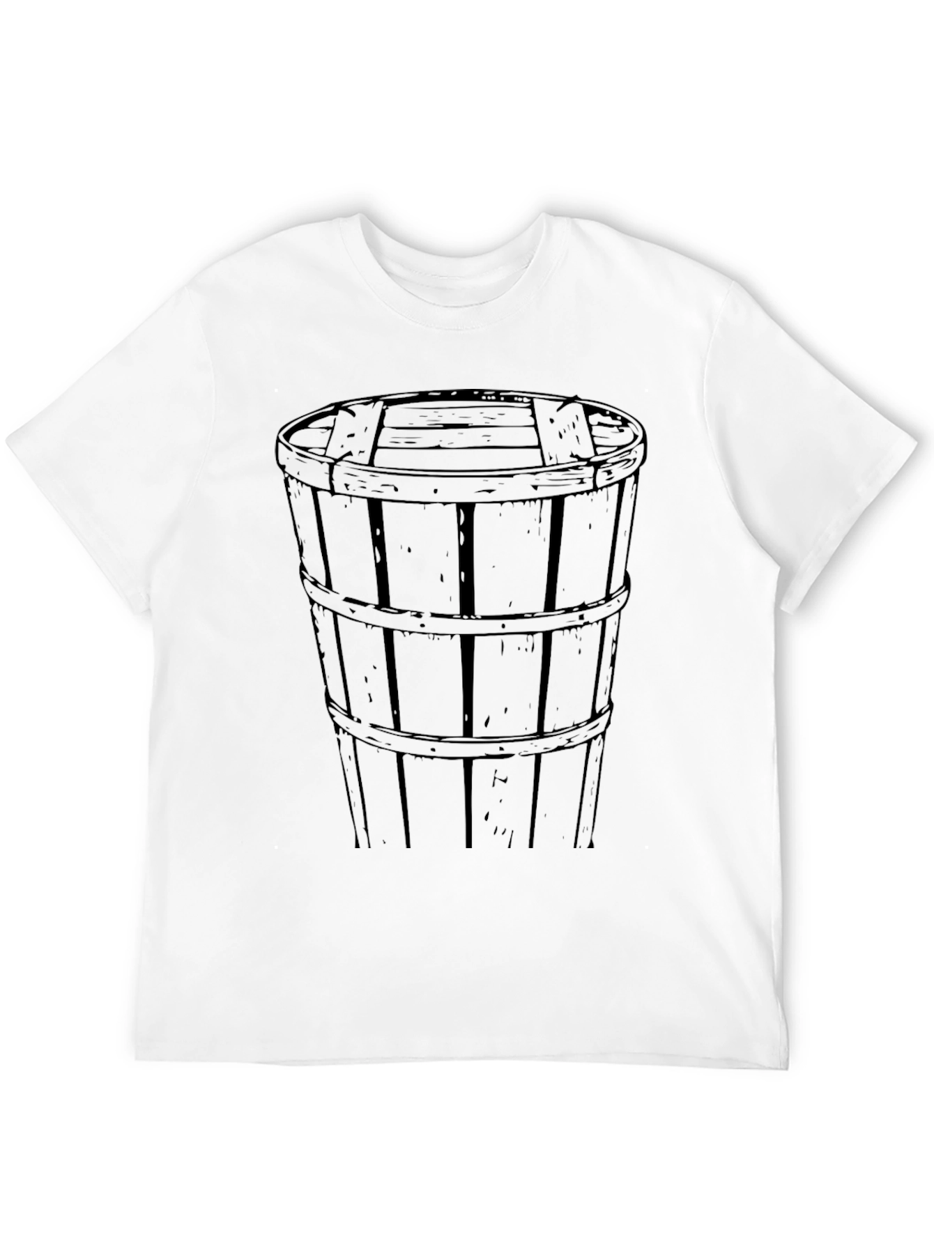 Black Vintage Black Bushel Basket Graphic Tee view 12