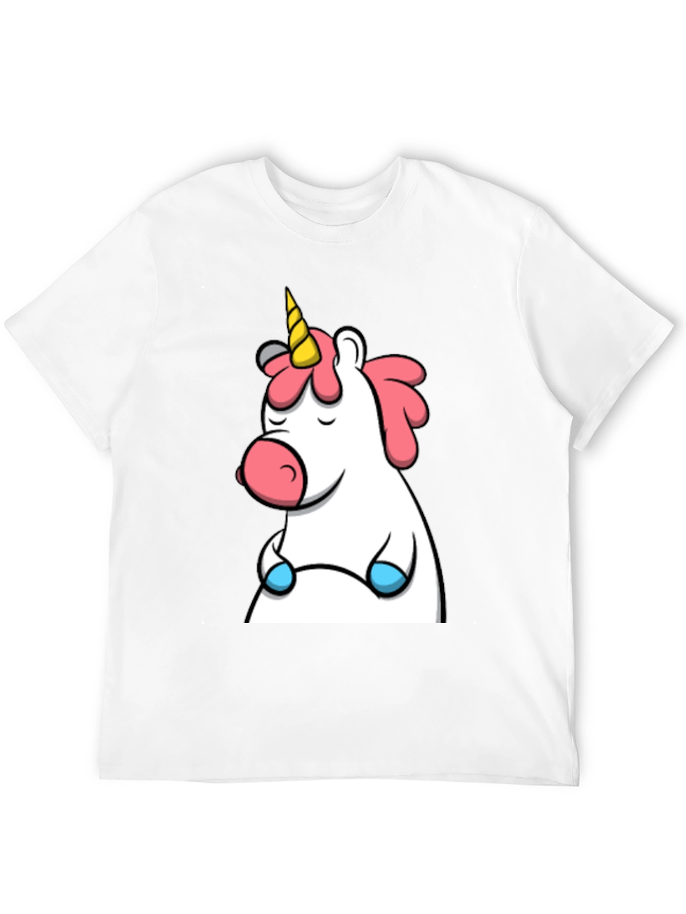 Black Unicorn Graphic Black T-Shirt view 12