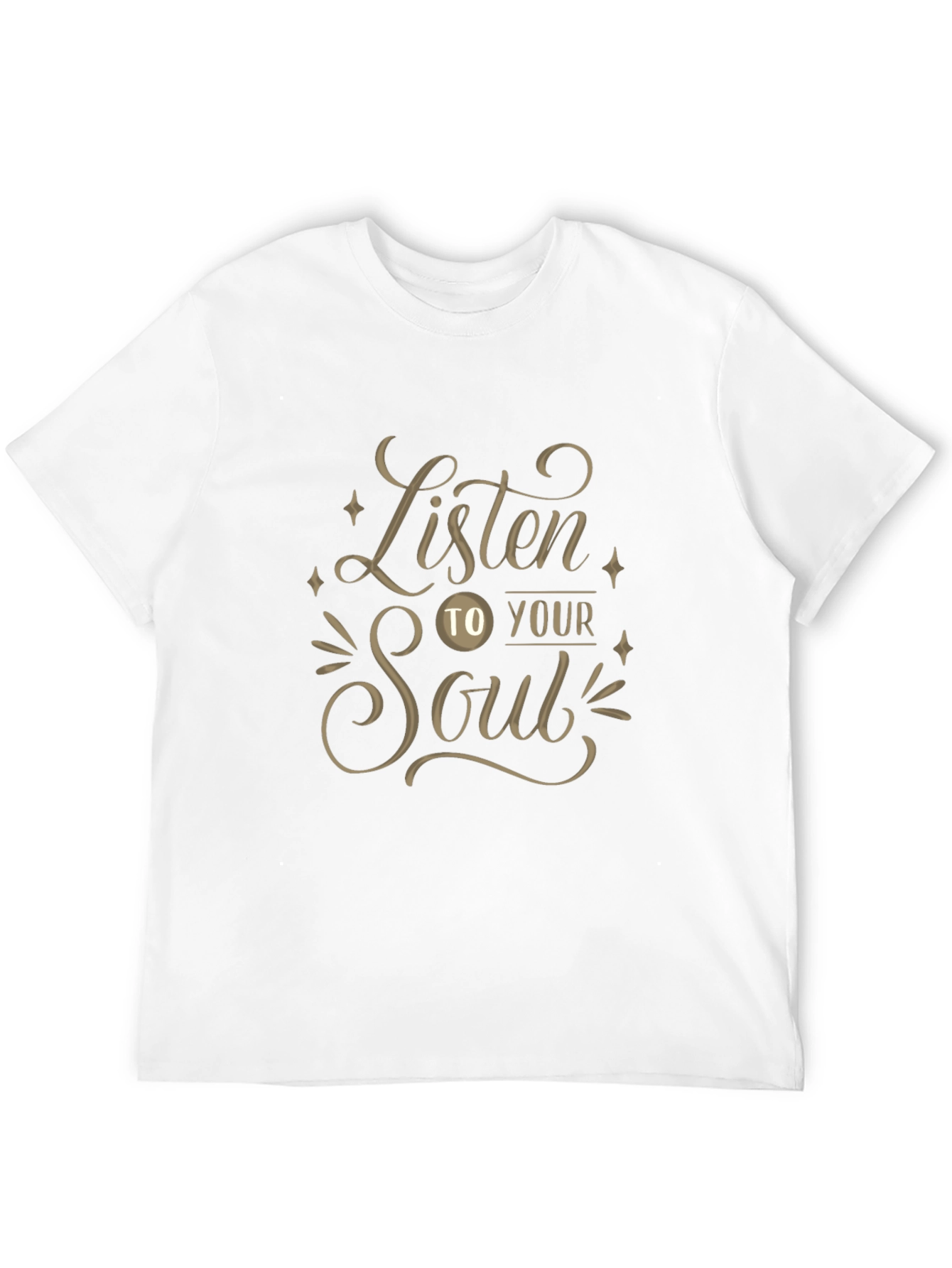 Black Listen to Your Soul Graphic Tee - Black view 12