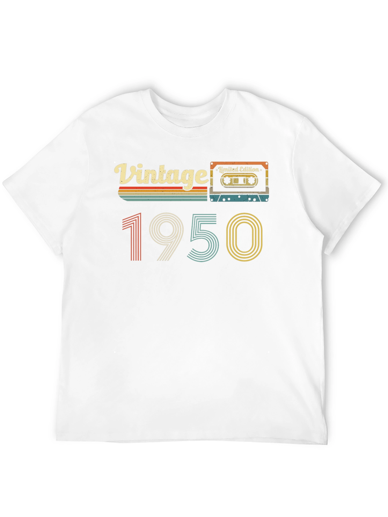 Black Vintage 1950 Limited Edition Cassette T-Shirt view 12