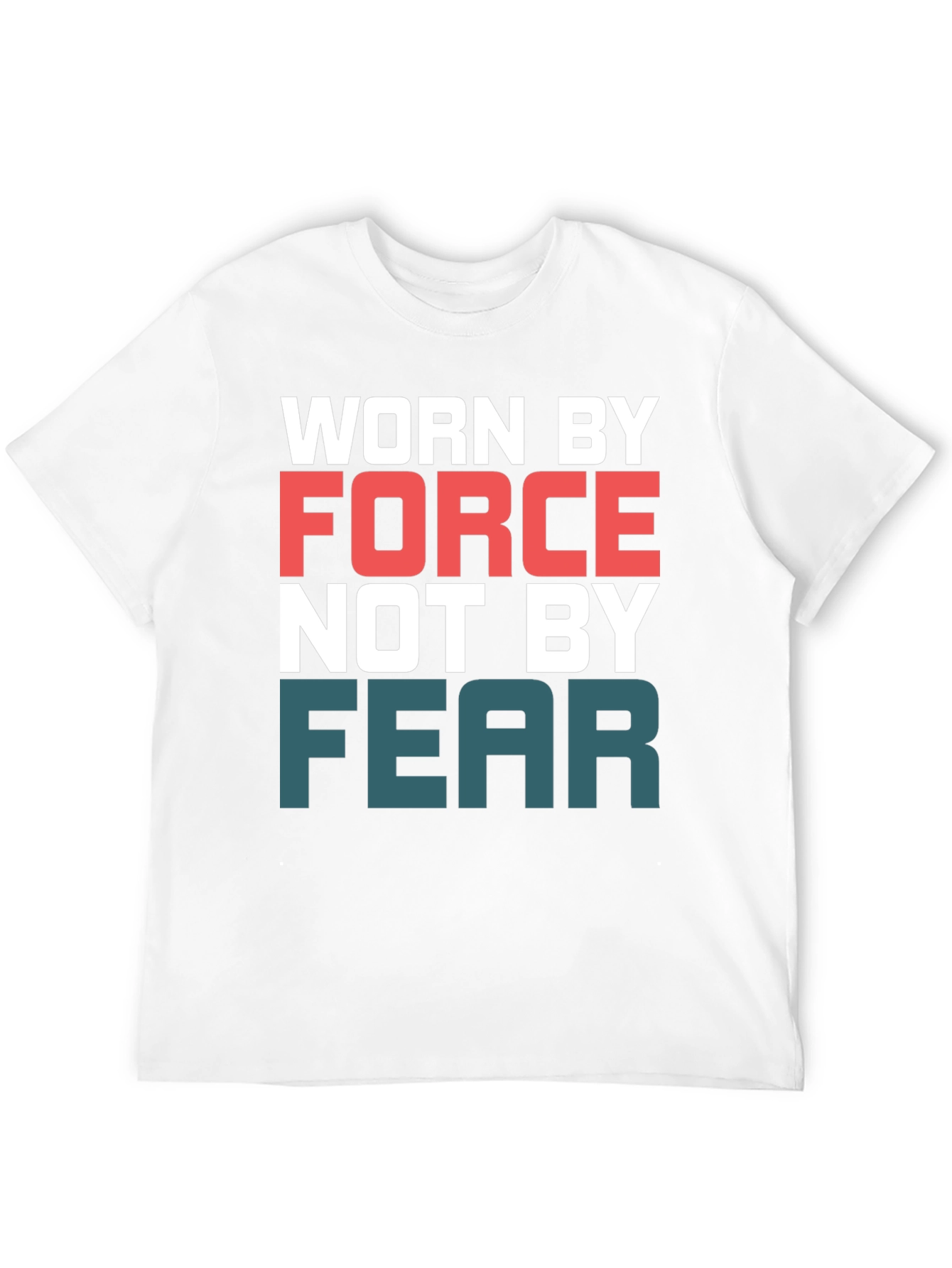 Black Worn by Force T-Shirt view 12