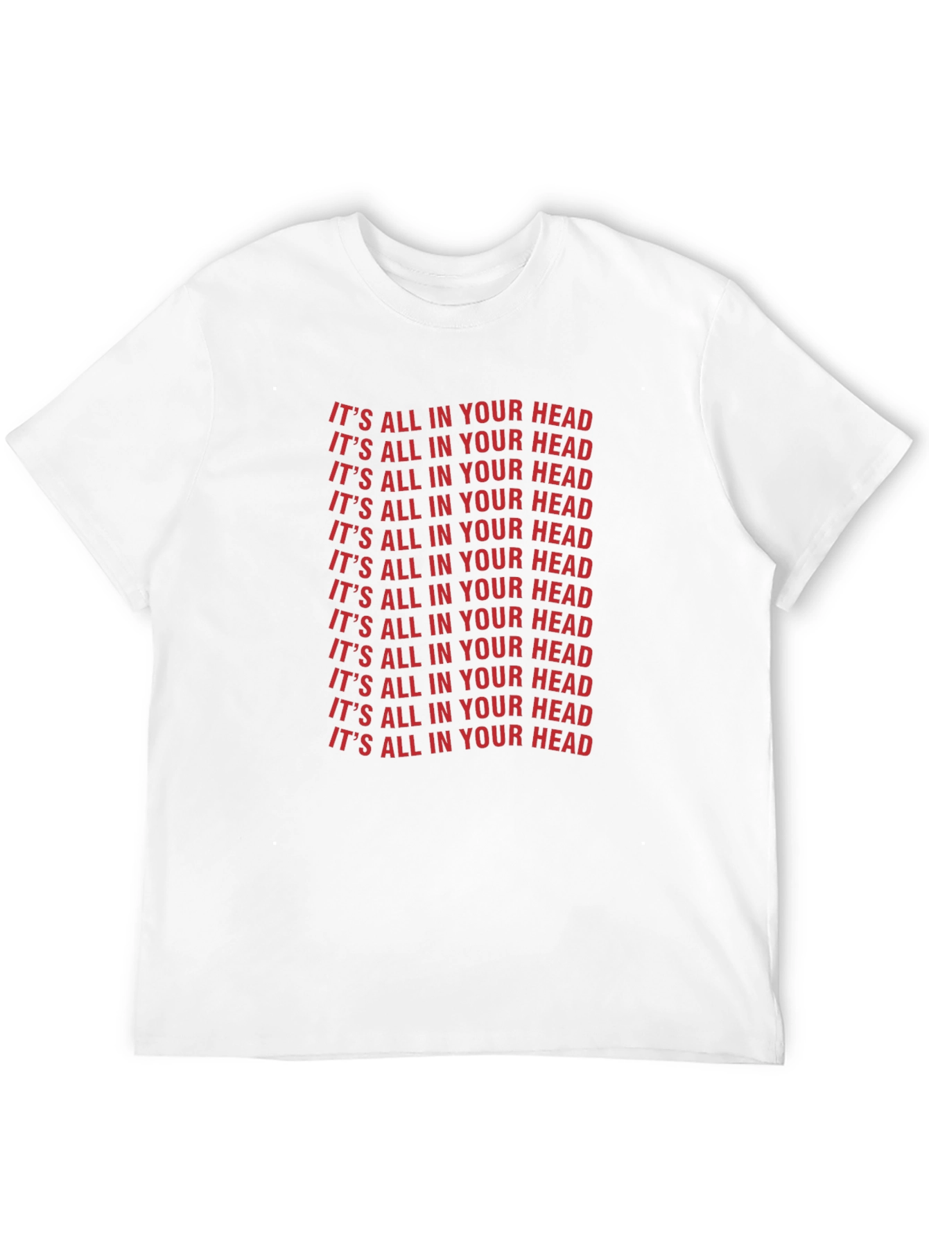 Black It's All In Your Head Graphic Tee - Black view 12