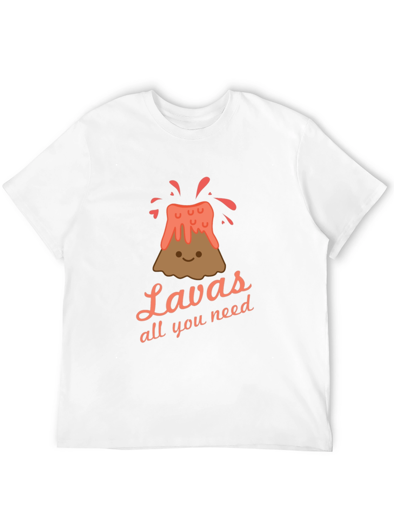 Black Cute Lava Volcano Graphic T-Shirt -  All You Need! view 12