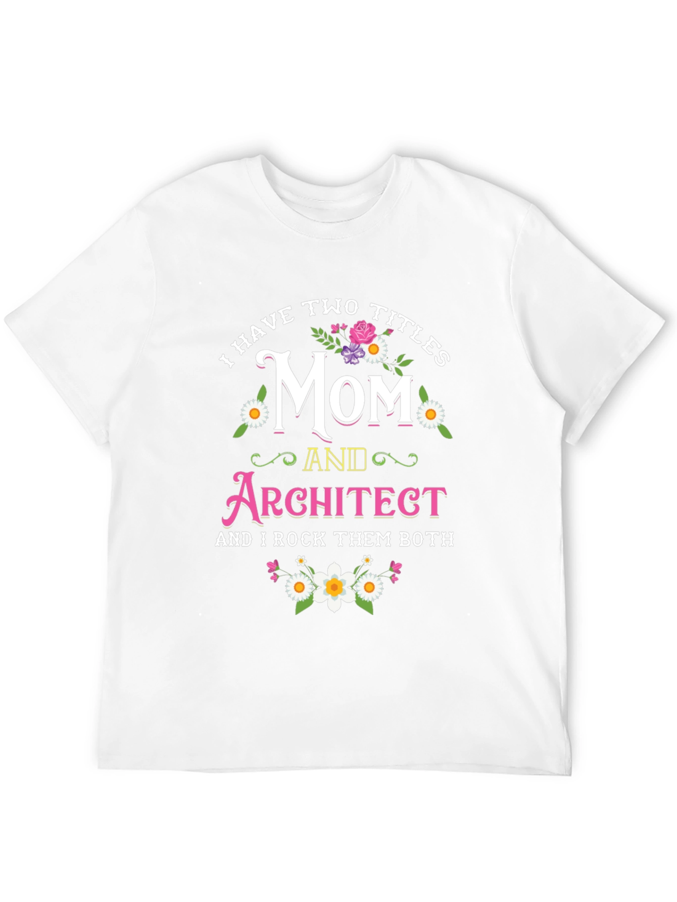 Black Mom and Architect T-Shirt: I Rock Them Both! view 12