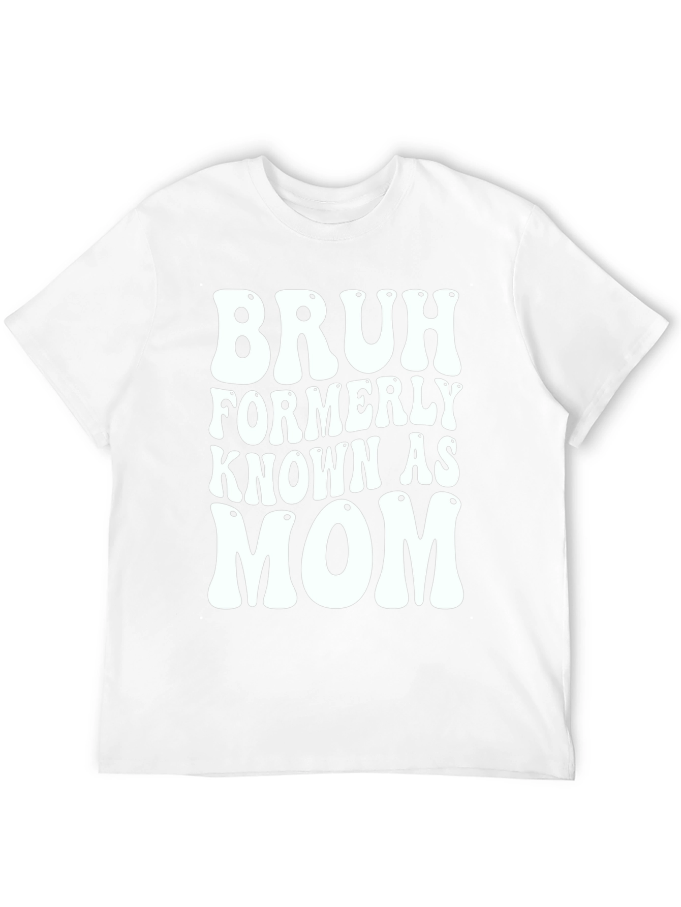 Black Bruh Formerly Known As Mom T-Shirt - Black view 12