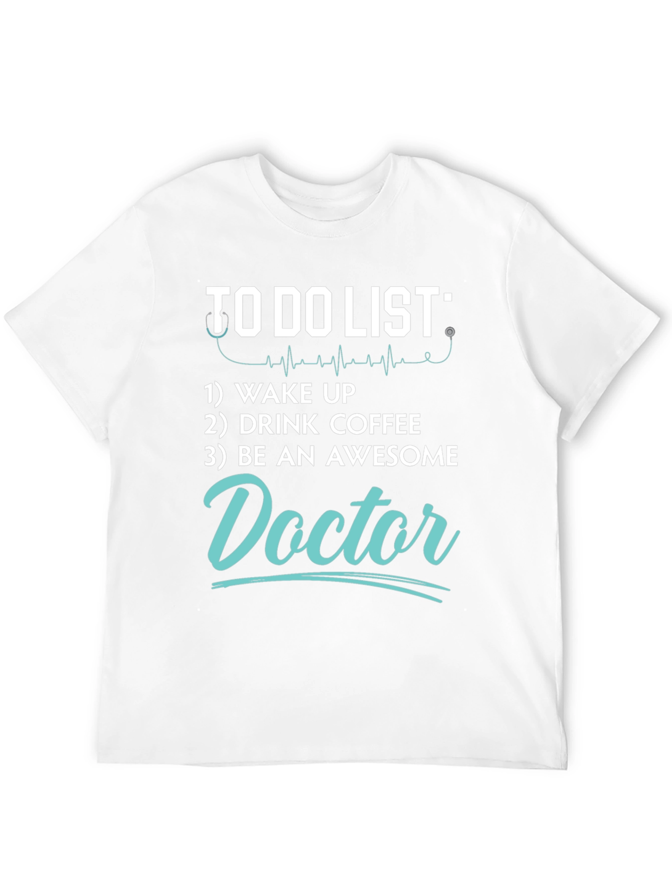 Black Doctor To-Do List Graphic Tee view 12
