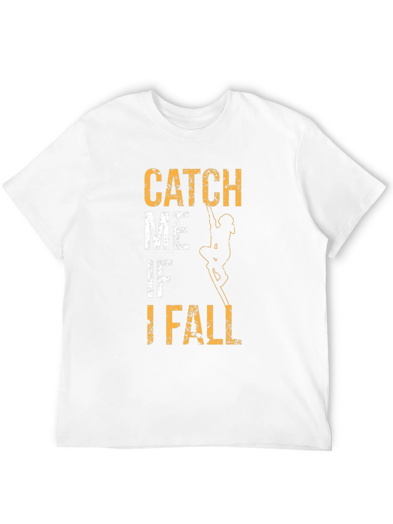 Black Catch Me If I Fall T-Shirt view 12