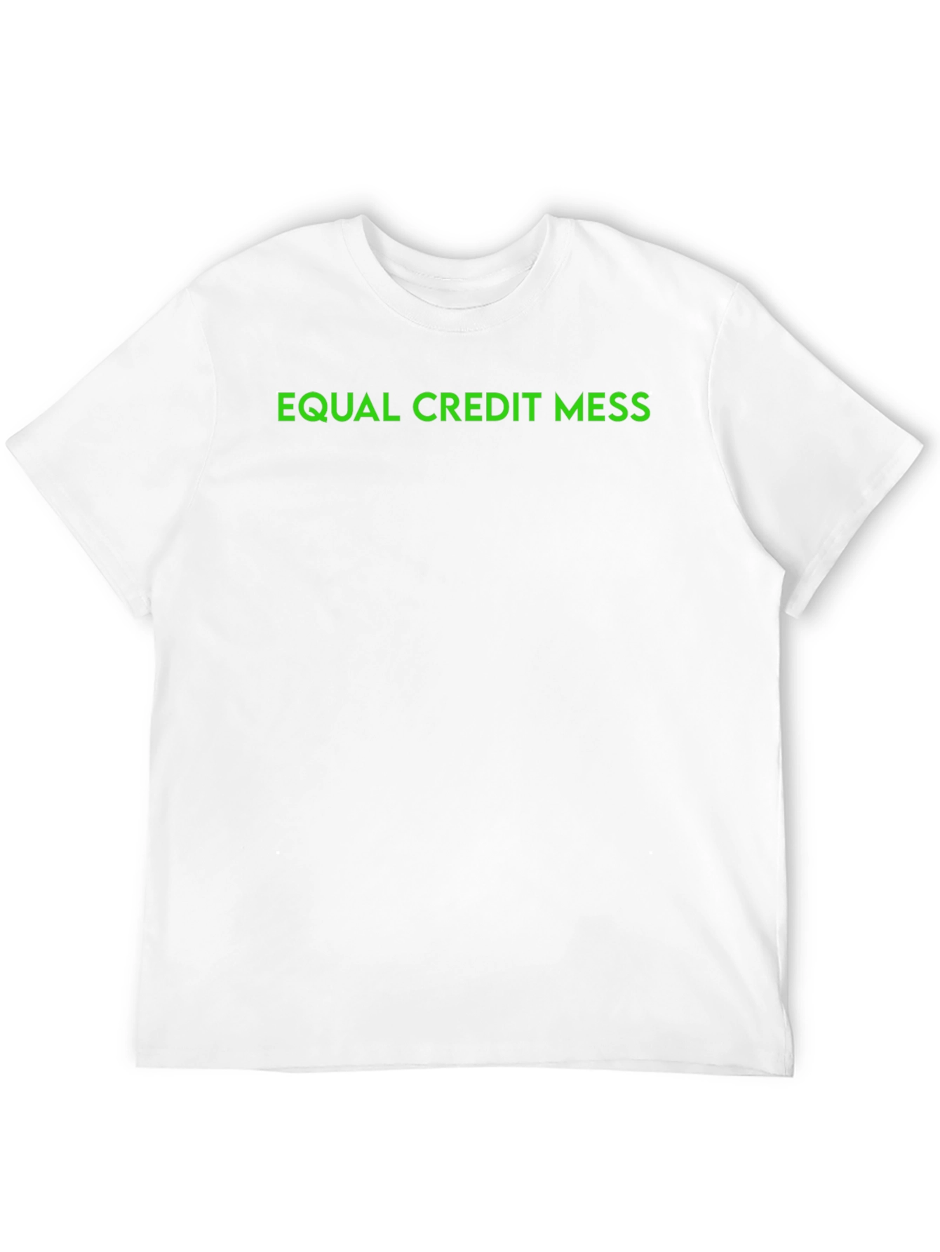 Black Equal Credit Mess T-Shirt - Black view 12