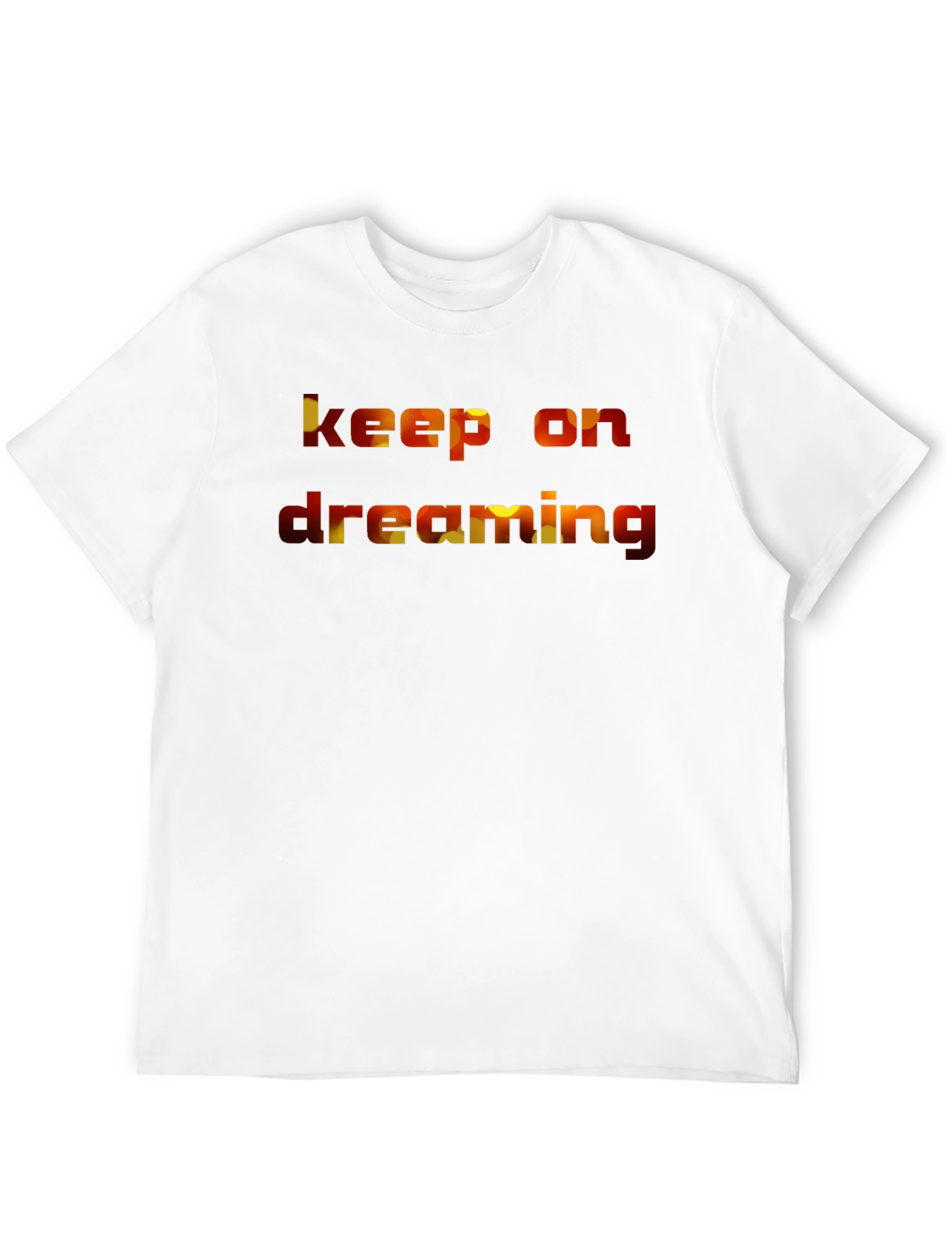 Black Keep On Dreaming Graphic Tee - Casual Black T-Shirt view 12