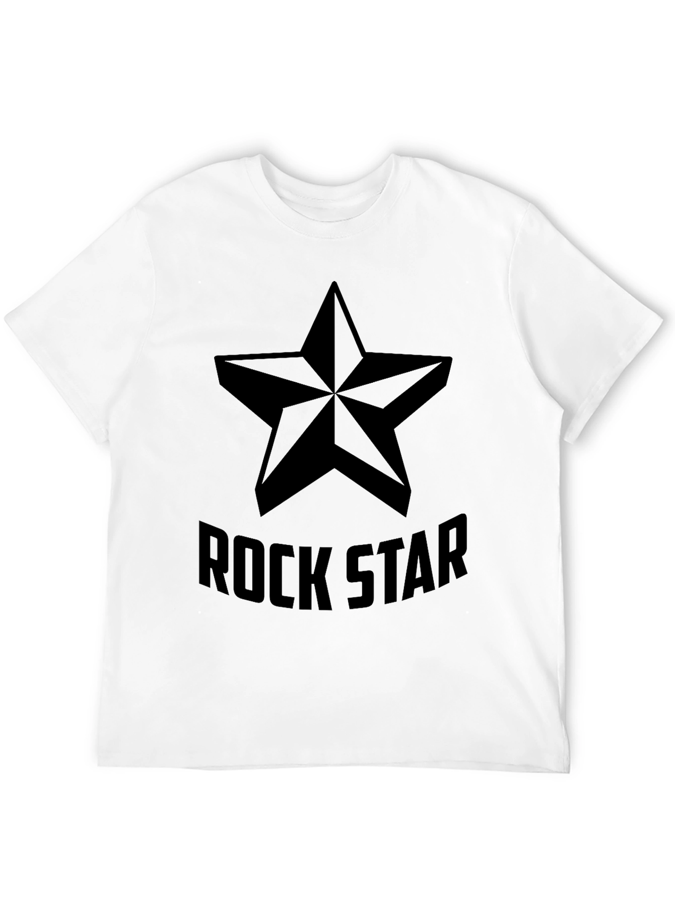 Black Rock Star Graphic Tee - Black view 12