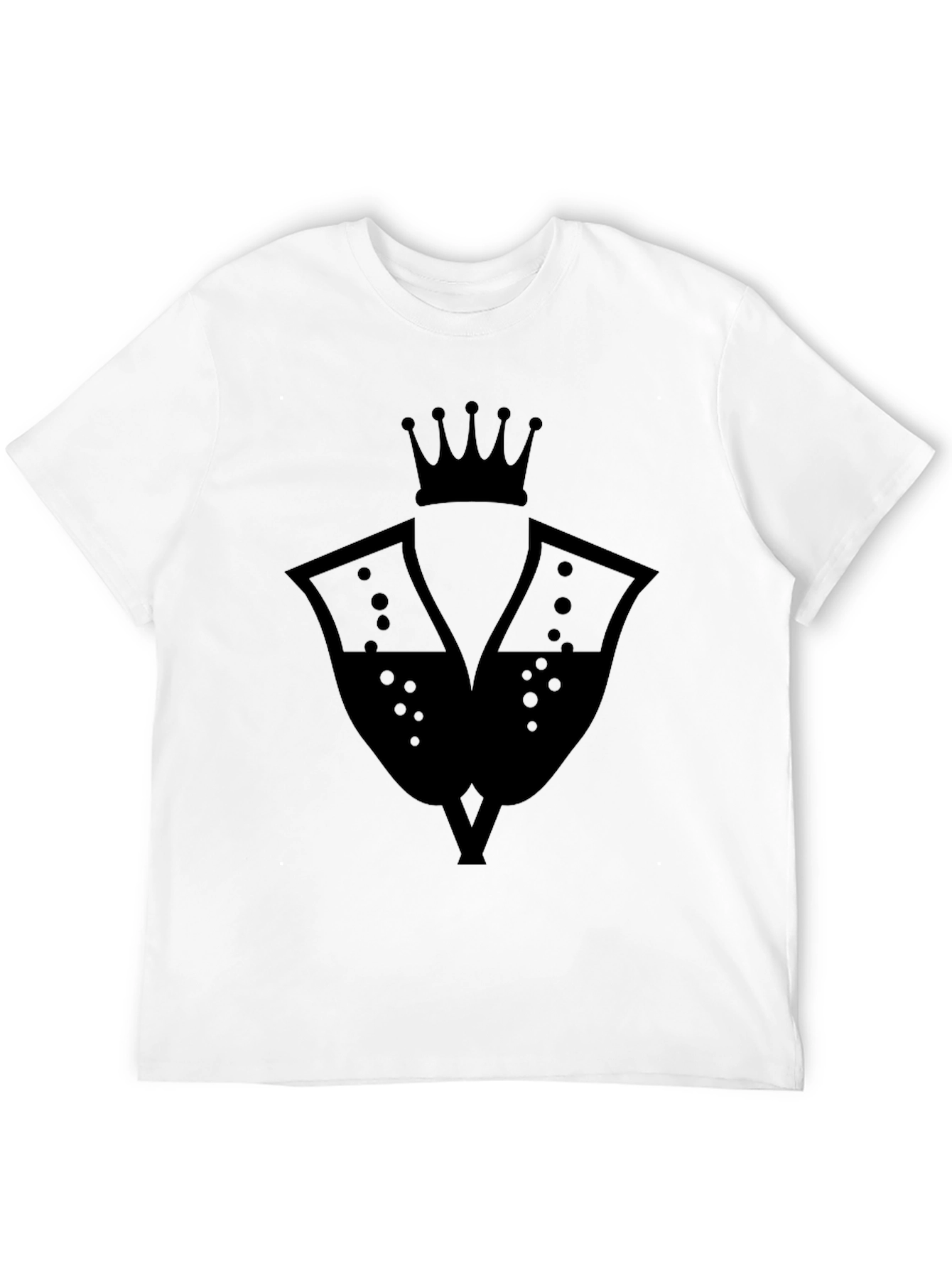 Black King's Toast Black T-Shirt - Stylish Graphic Tee view 12