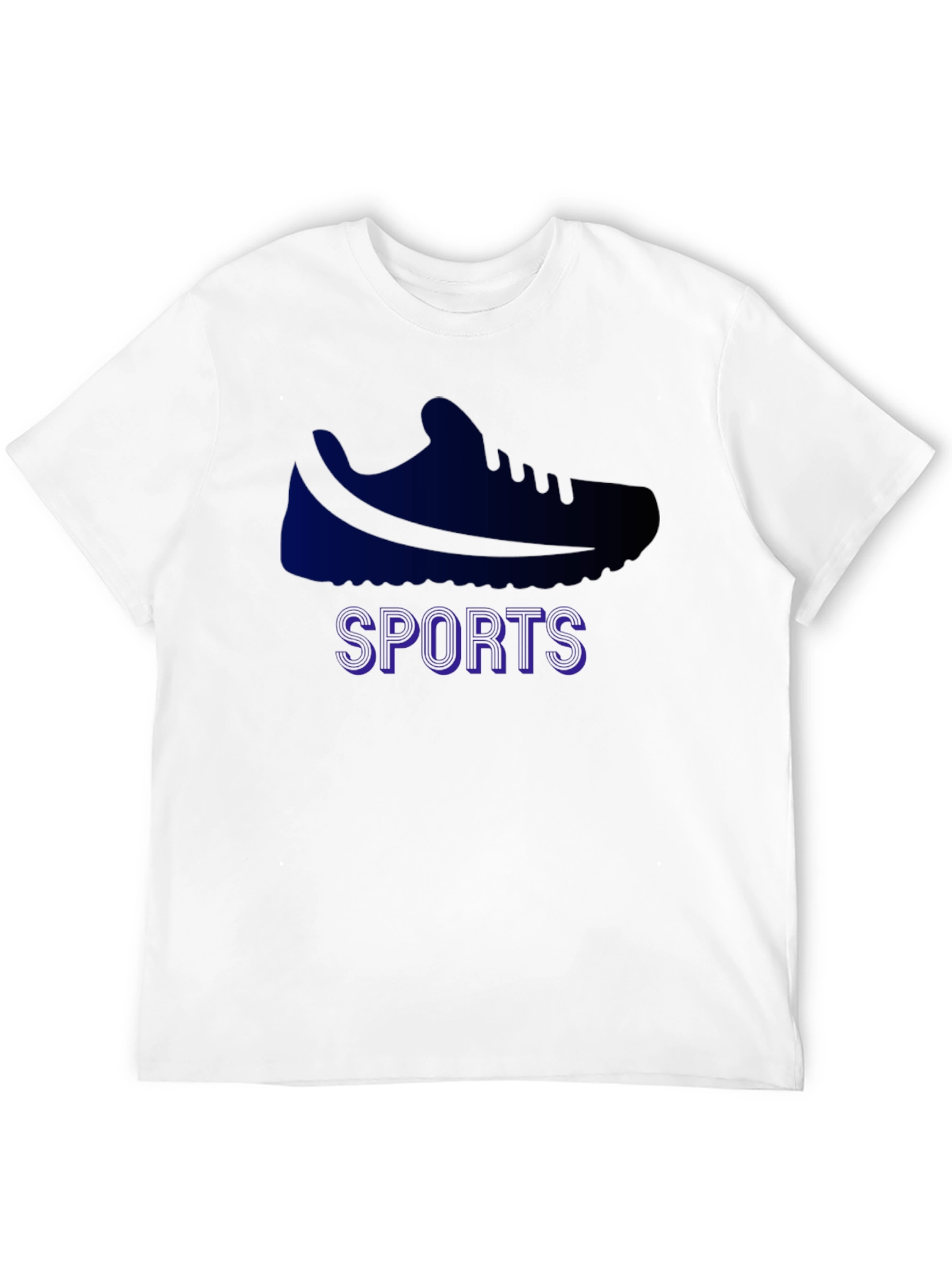 Black Sports Shoe Graphic Tee - Black Cotton Blend view 12