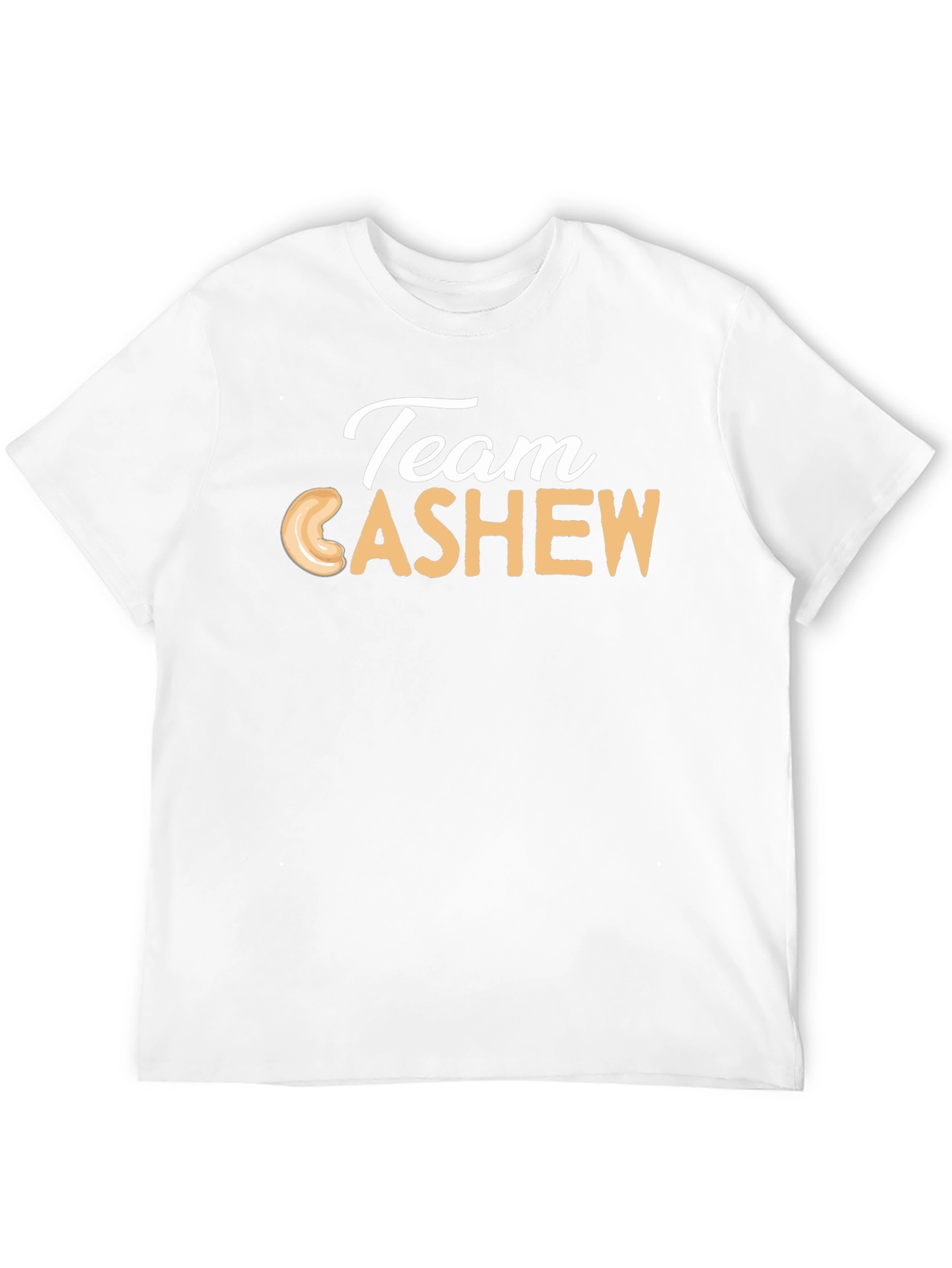 Black Team Cashew T-Shirt - Funny Nut Lover Tee view 12