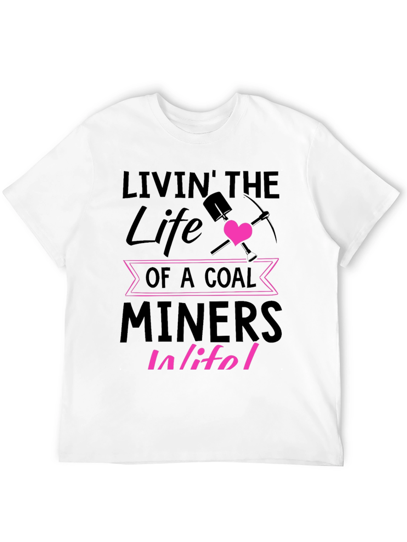 Black Coal Miner's Wife T-Shirt view 12