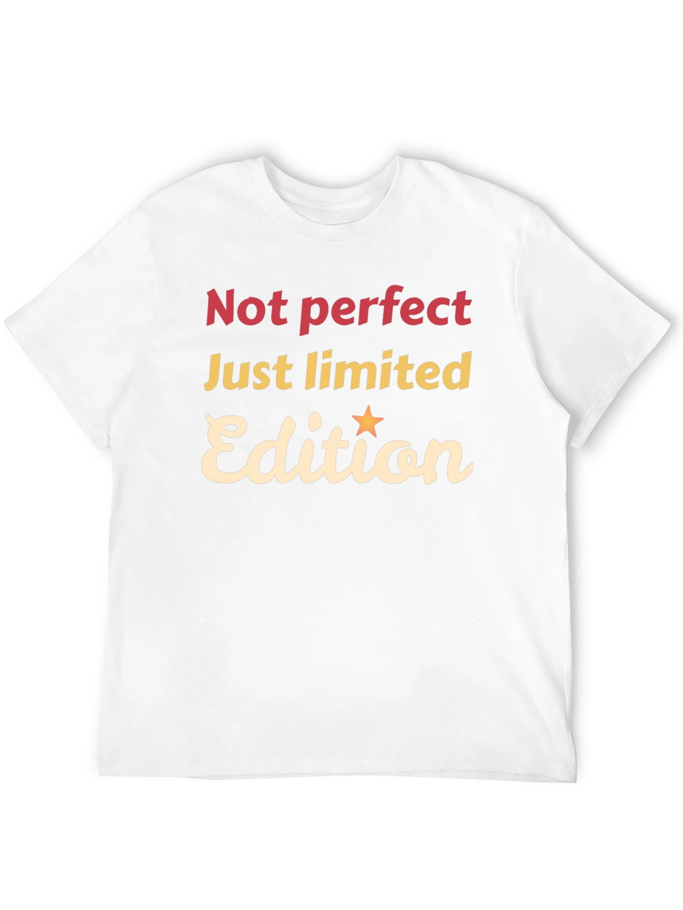 Not Perfect, Just Limited Edition Black Graphic Tee - 12