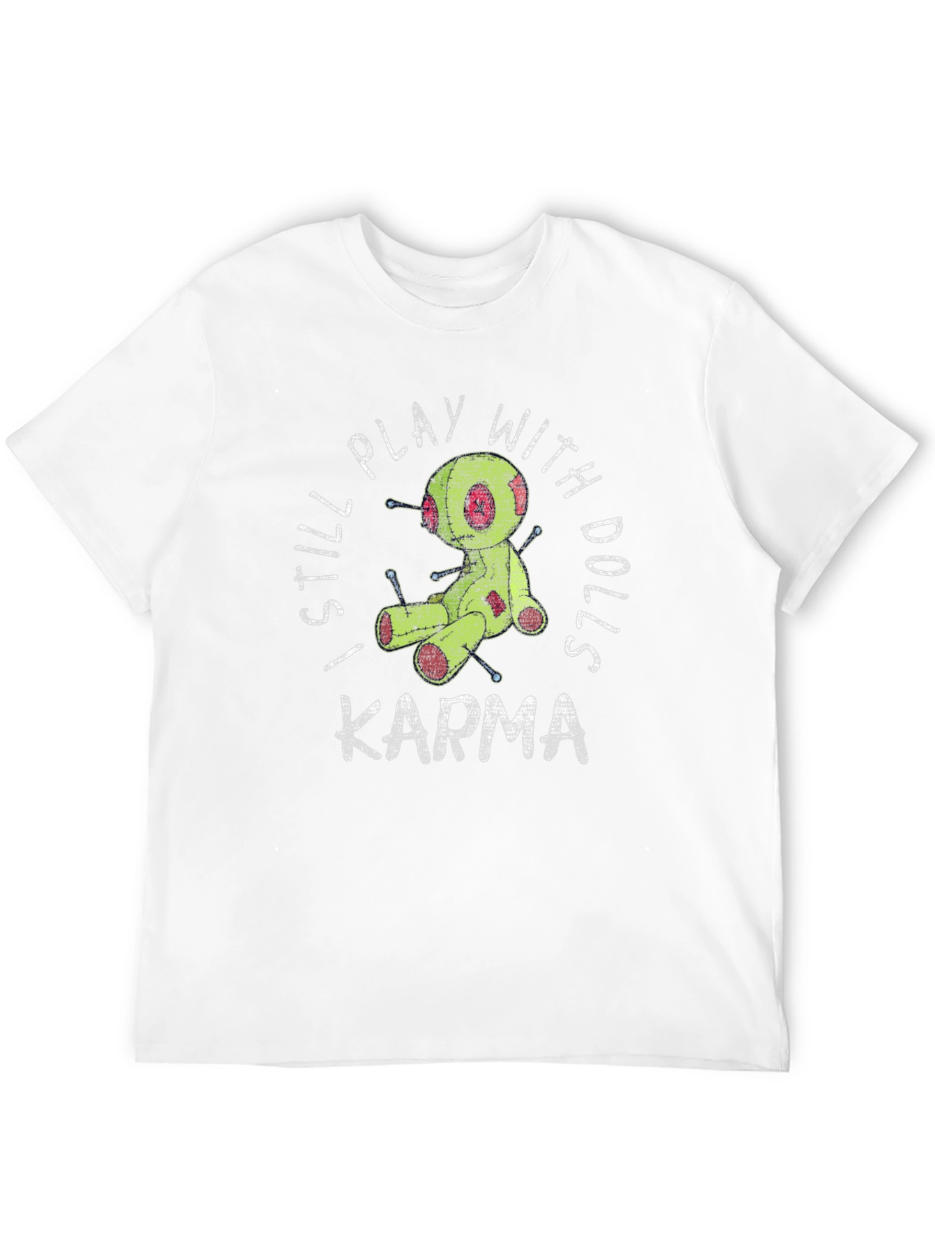 Black Karma Voodoo Doll Graphic T-Shirt view 12