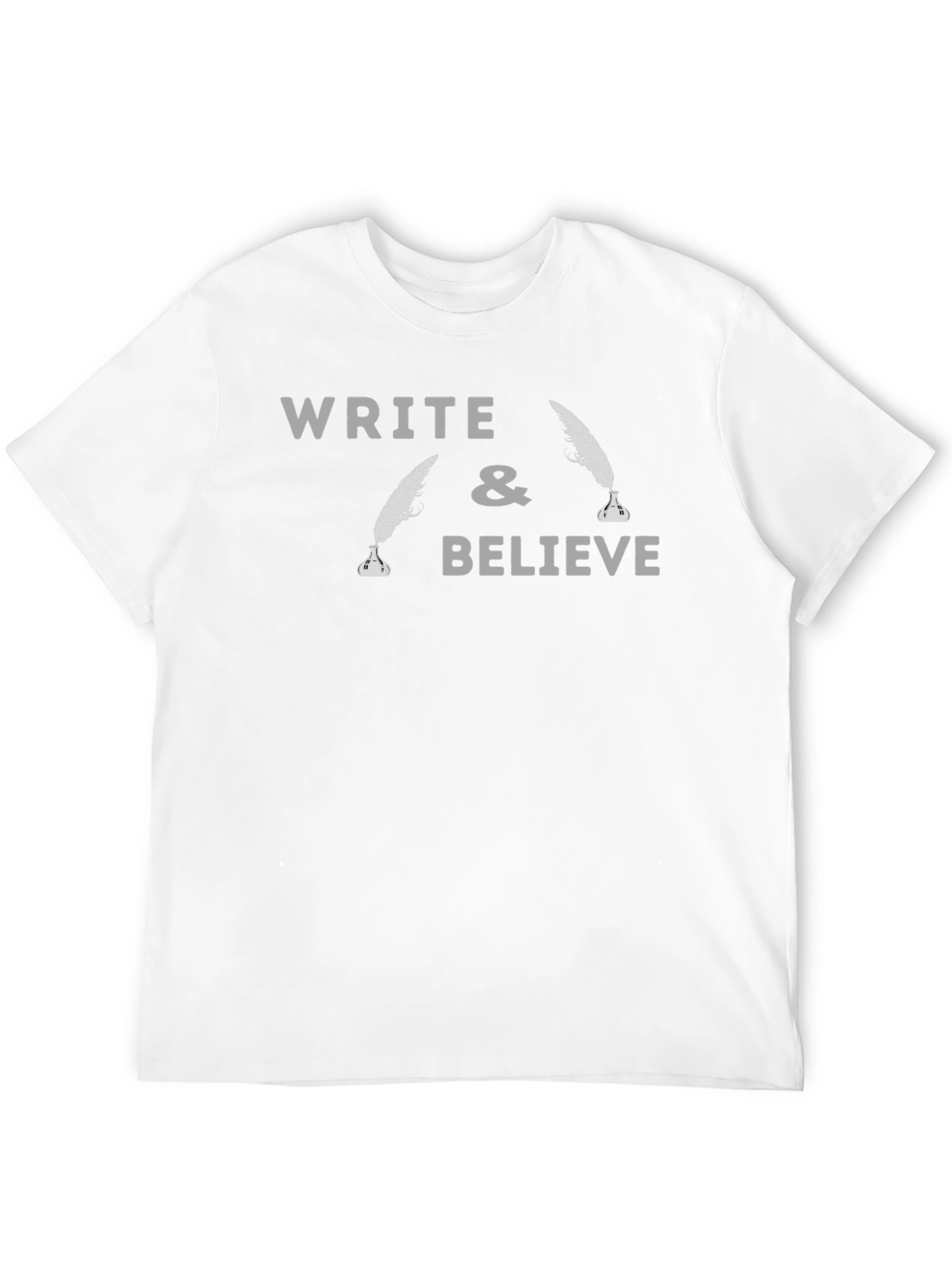 Black Write and Believe Graphic T-Shirt view 12