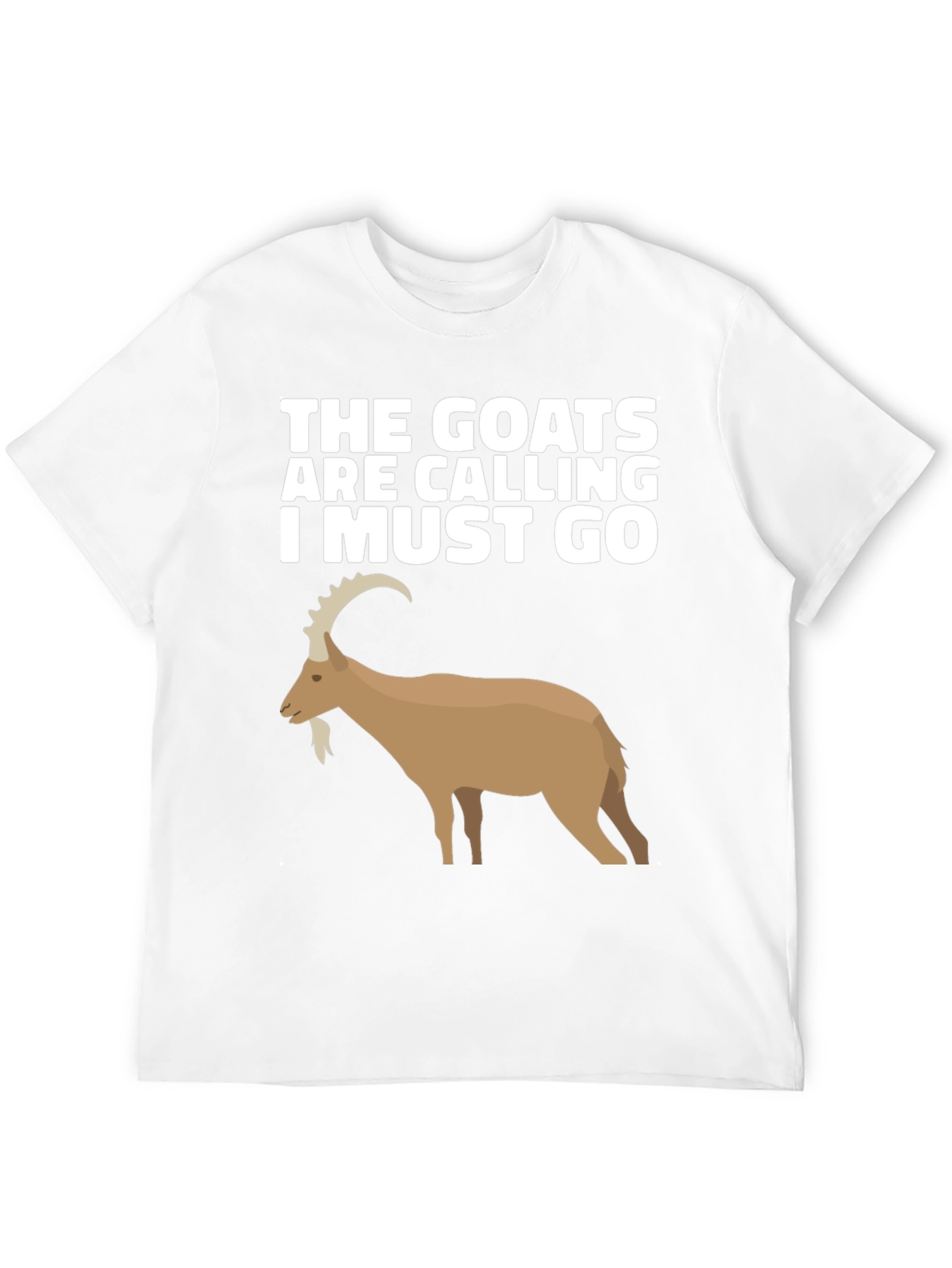 Black The Goats Are Calling T-Shirt view 12