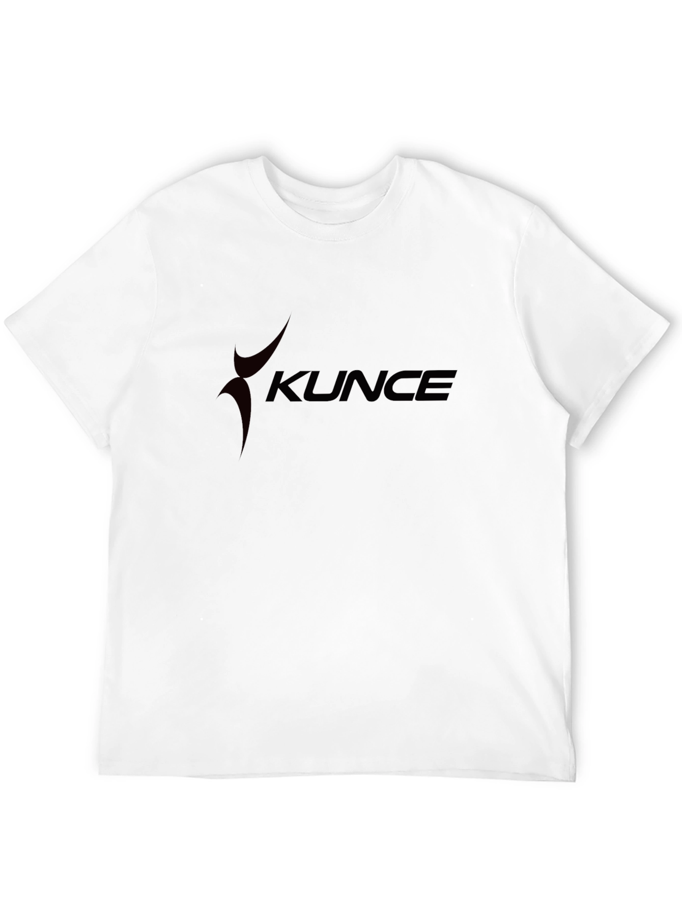 Black Men's Black "Kunce" Graphic Tee - Casual Short Sleeve T-Shirt view 12