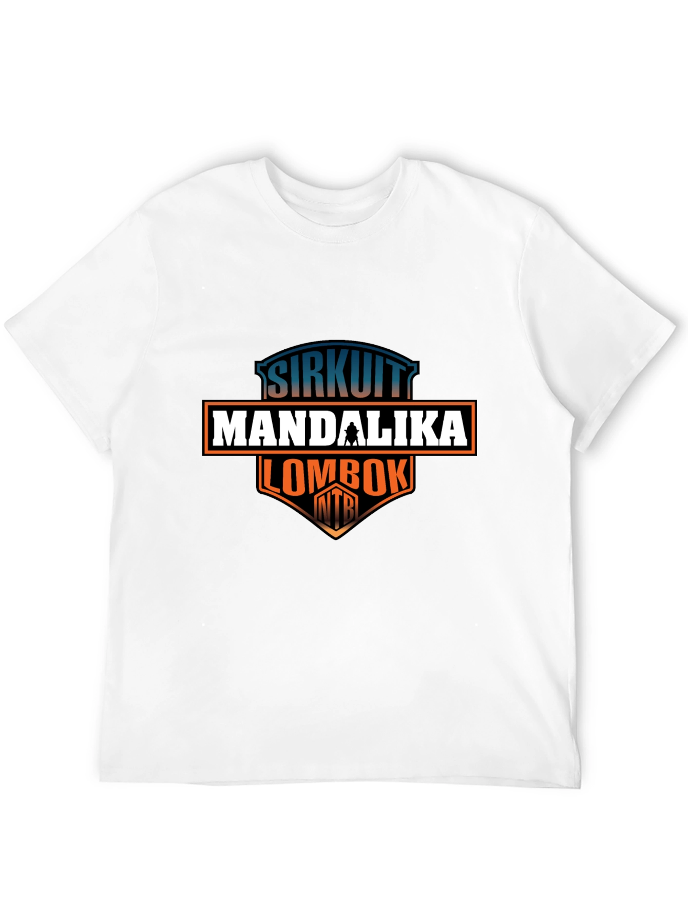 Black Sirkuit Mandalika Lombok T-Shirt view 12