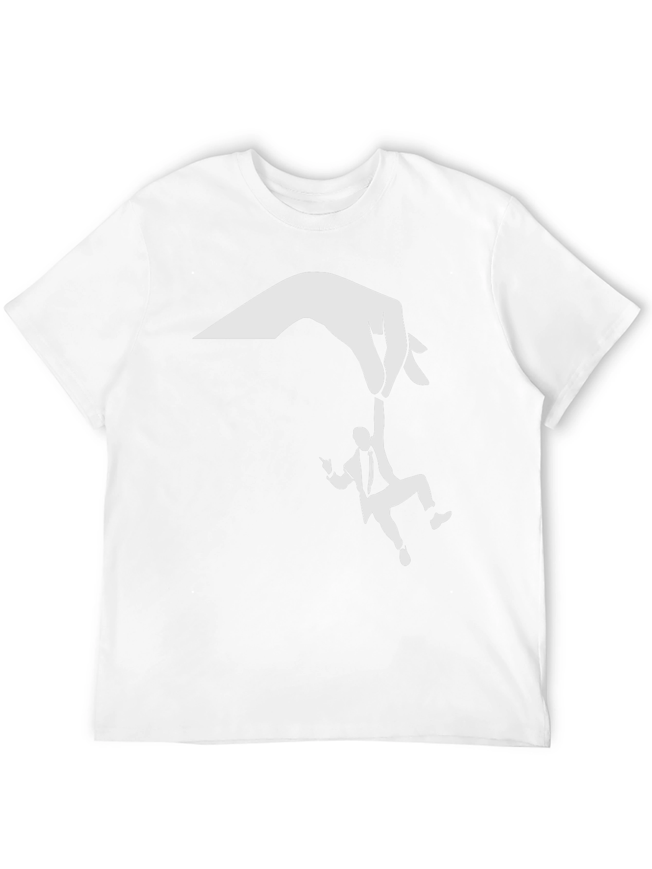 Black Hand Puppet Graphic Tee - Funny Dark Humor T-Shirt view 12