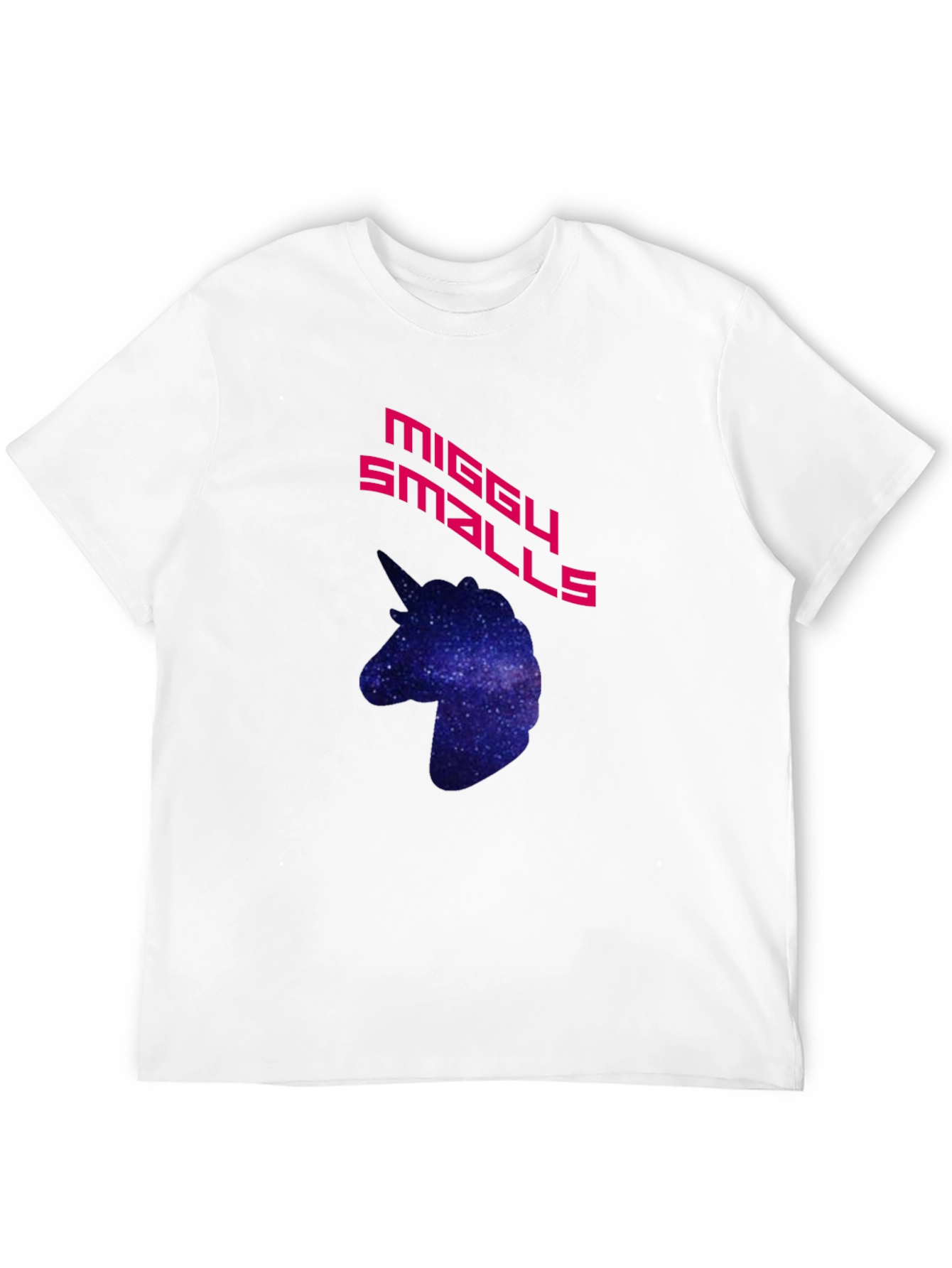Black MIGGY SMALLS Graphic T-Shirt - Galaxy Unicorn view 12