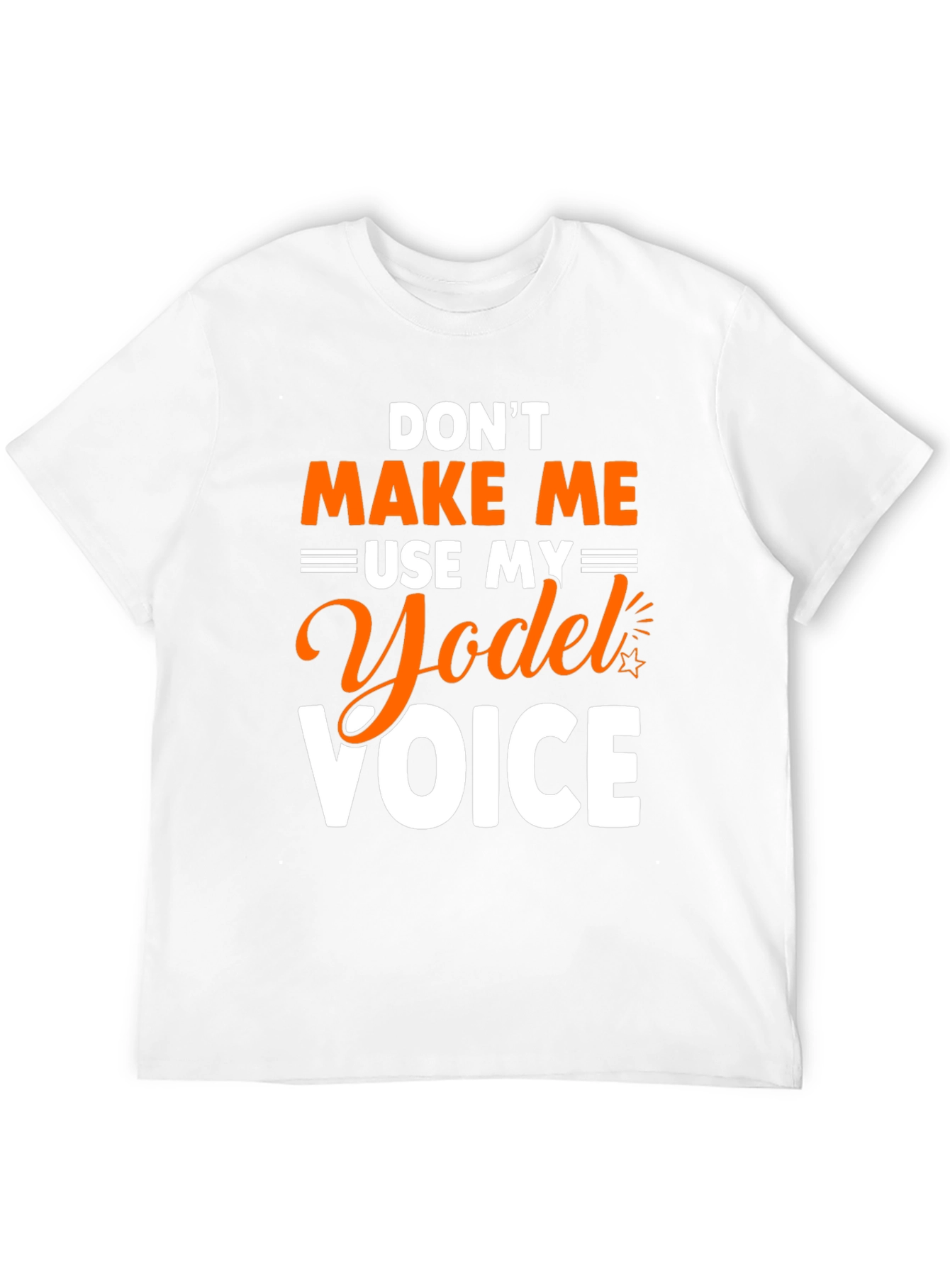 Black Don't Make Me Use My Yodel Voice T-Shirt view 12
