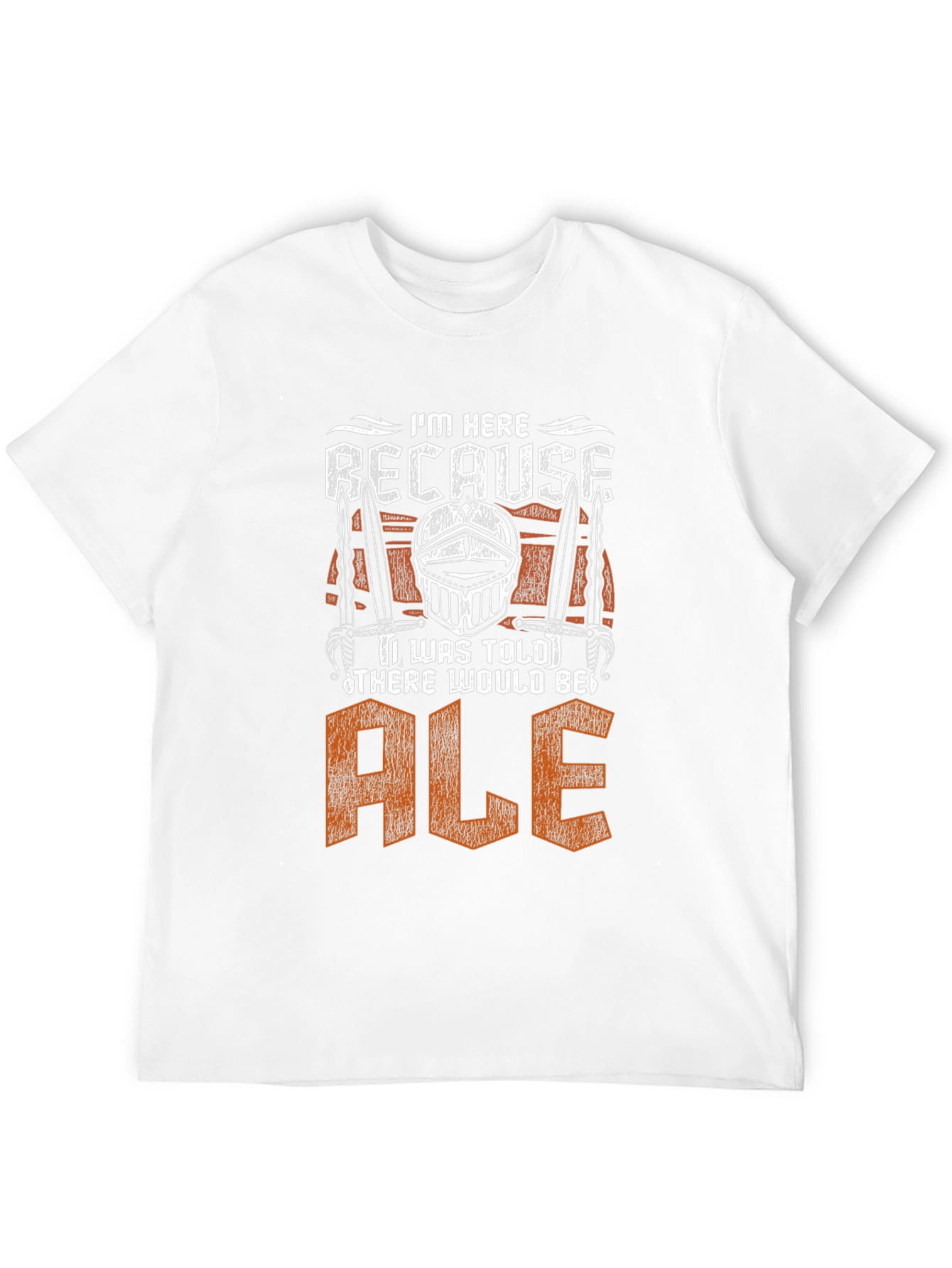 Black I'm Here Because I Was Told There Would Be Ale T-Shirt view 12