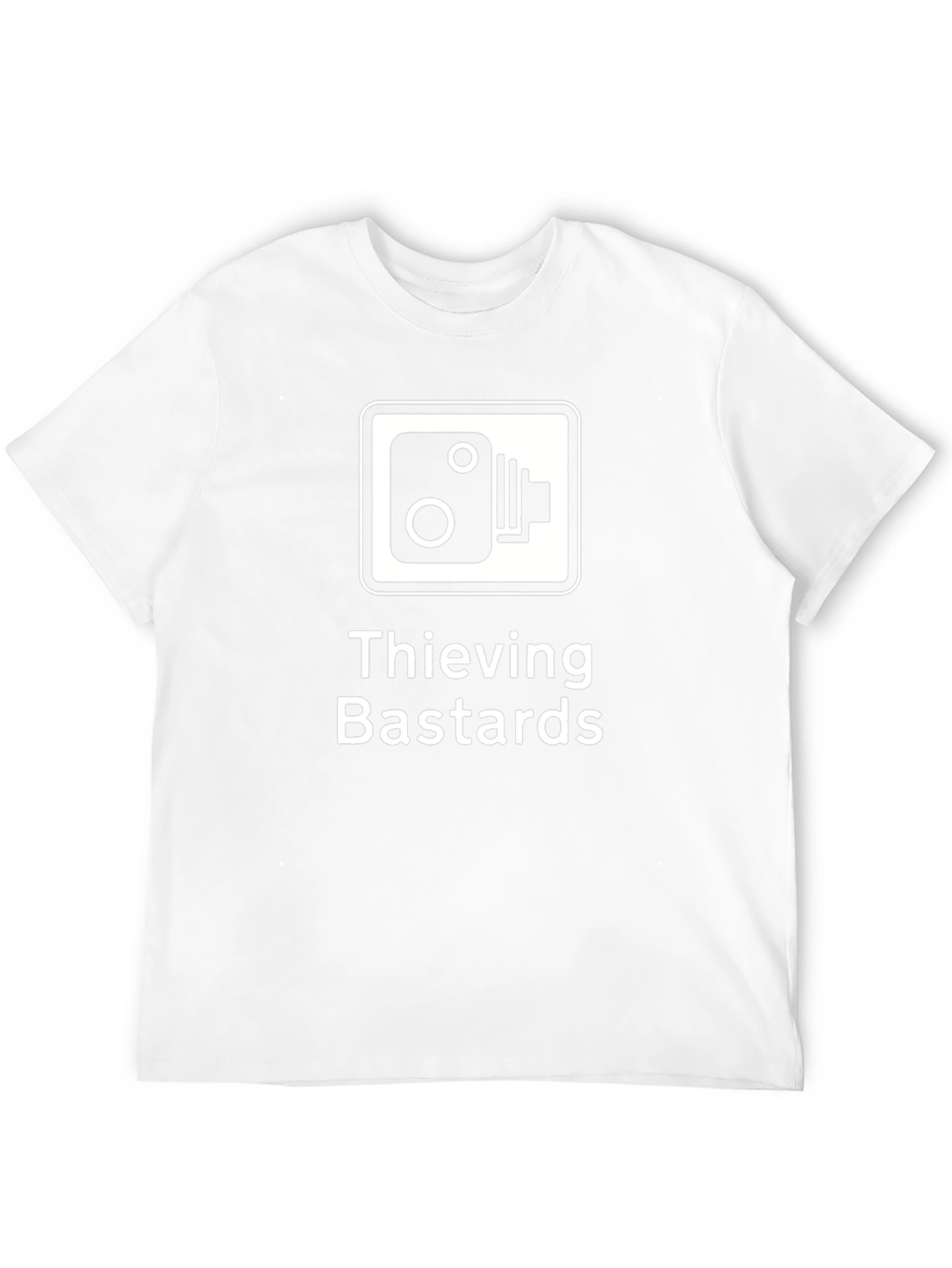 Black Thieving Bastards Graphic Tee - Black Cotton T-Shirt view 12