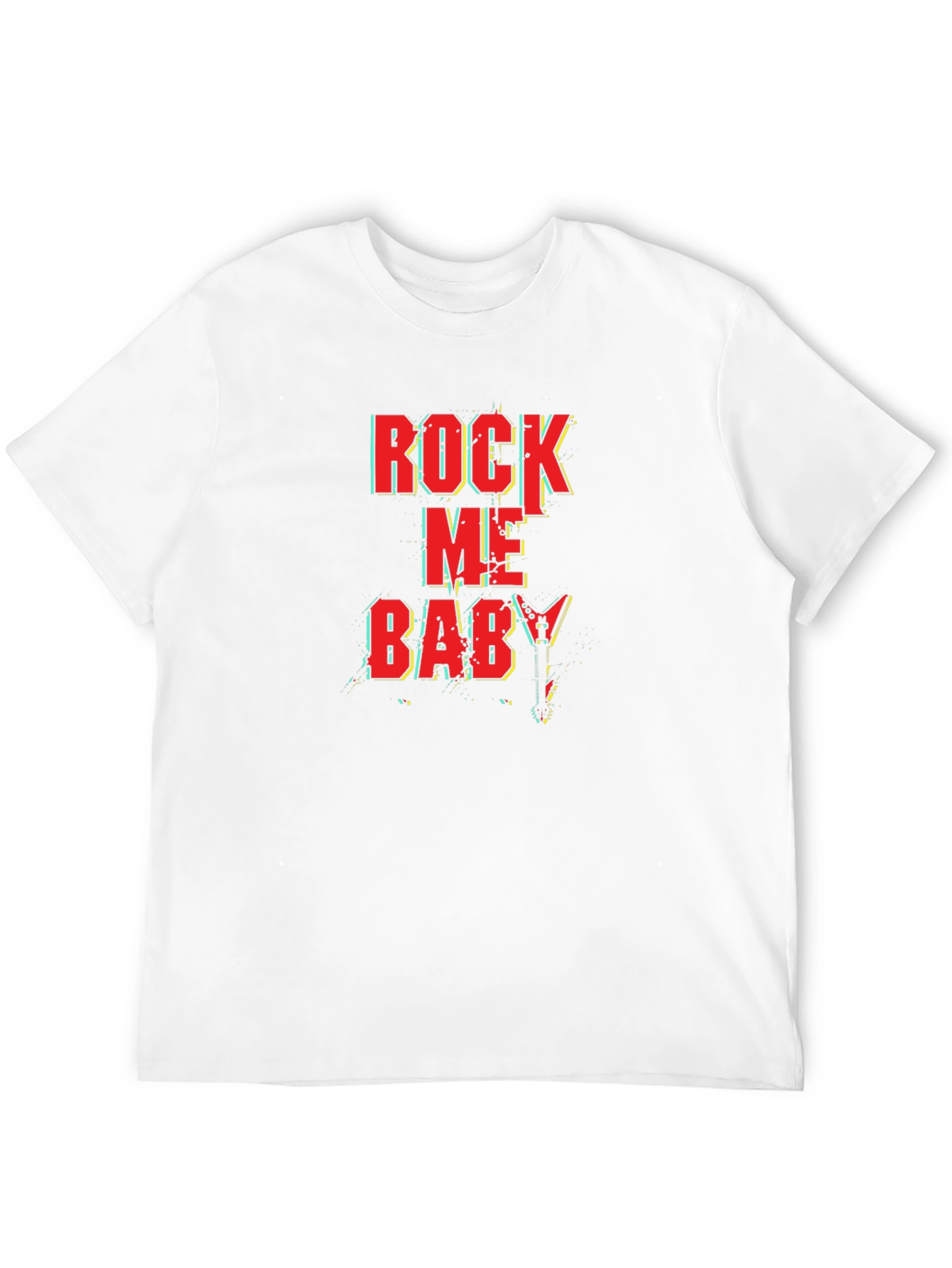 Black Rock Me Baby Black Graphic Tee view 12
