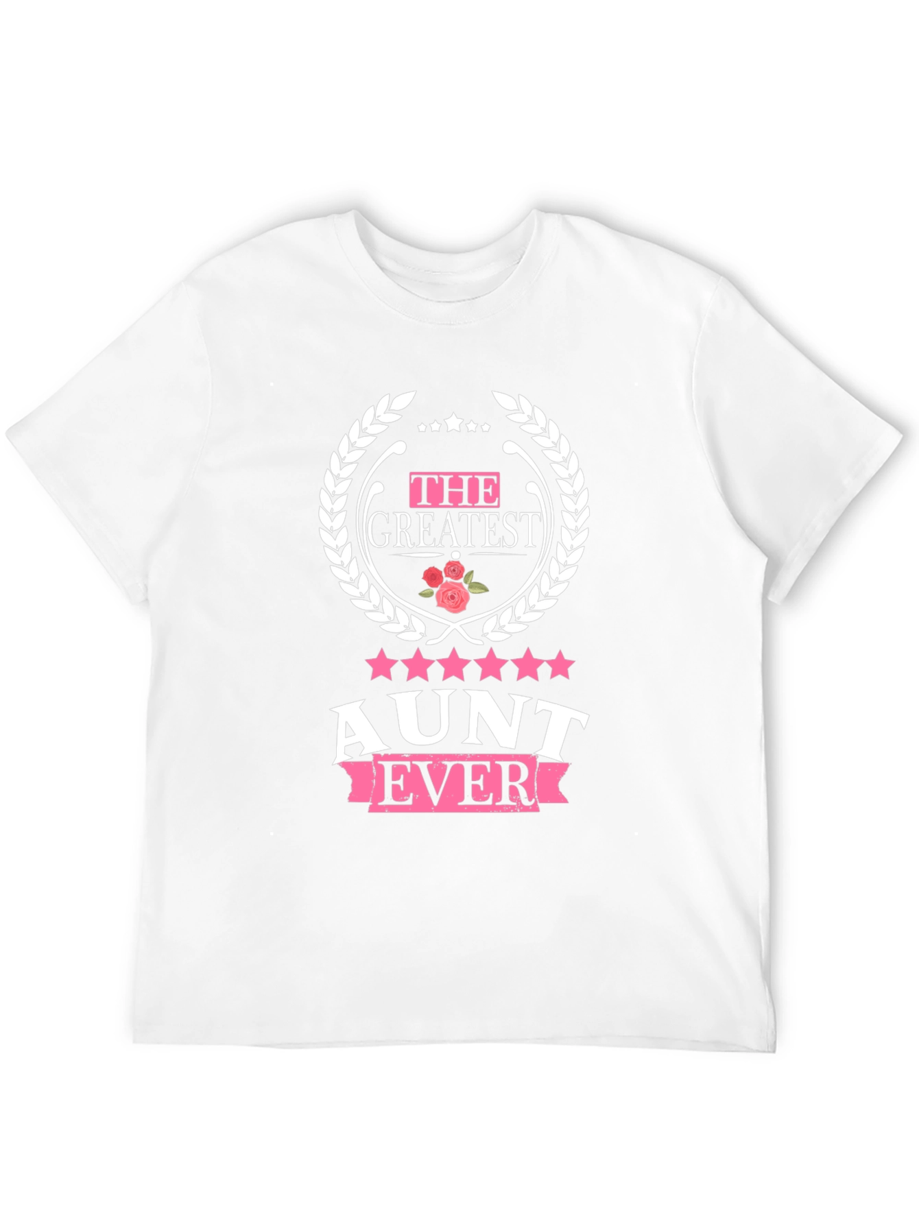 Black Greatest Aunt Ever Black T-Shirt view 12