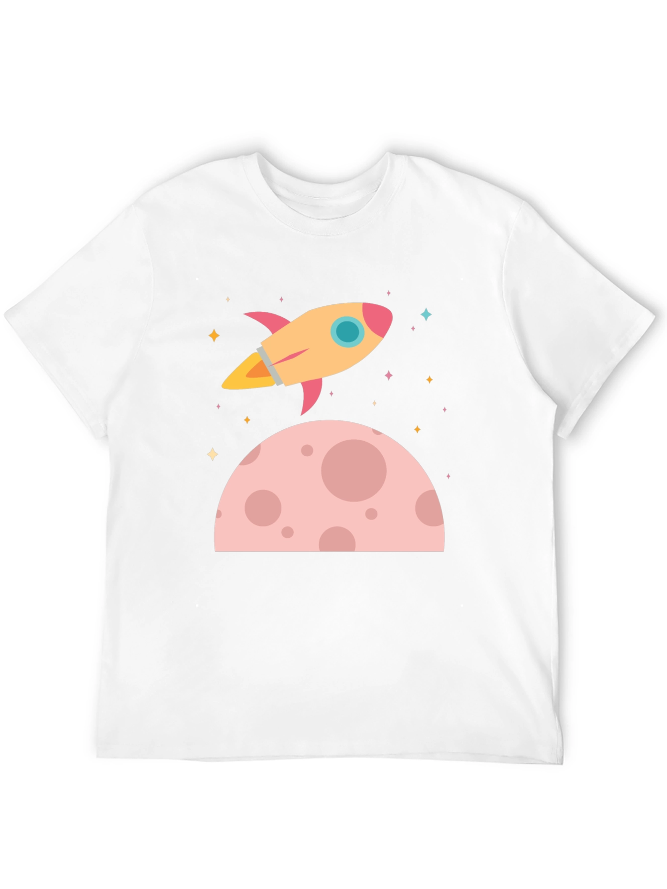 Black Rocket Launch Graphic T-Shirt - Space Adventure Tee view 12