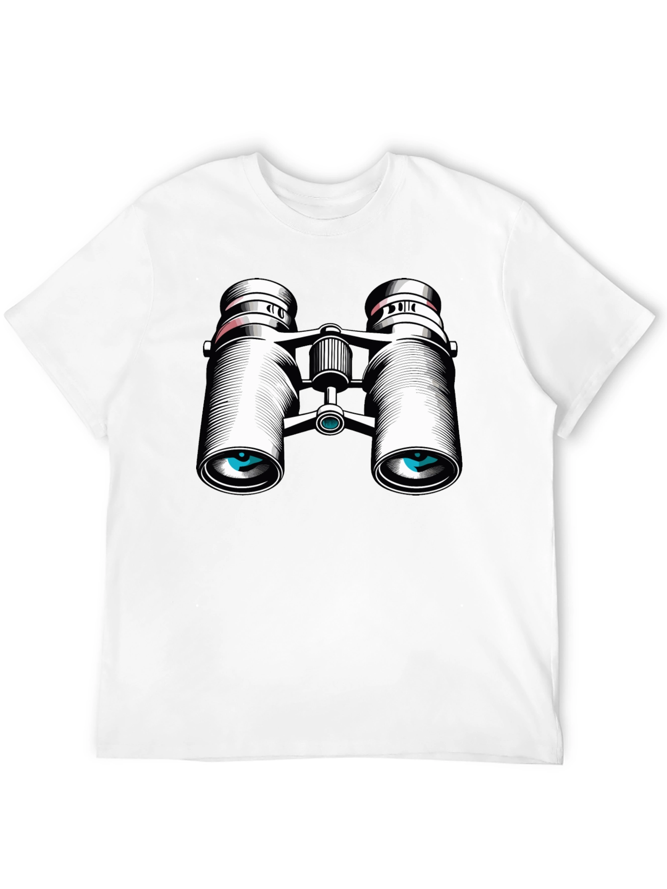 Black Binocular Vision Graphic Tee - Look Sharp! view 12