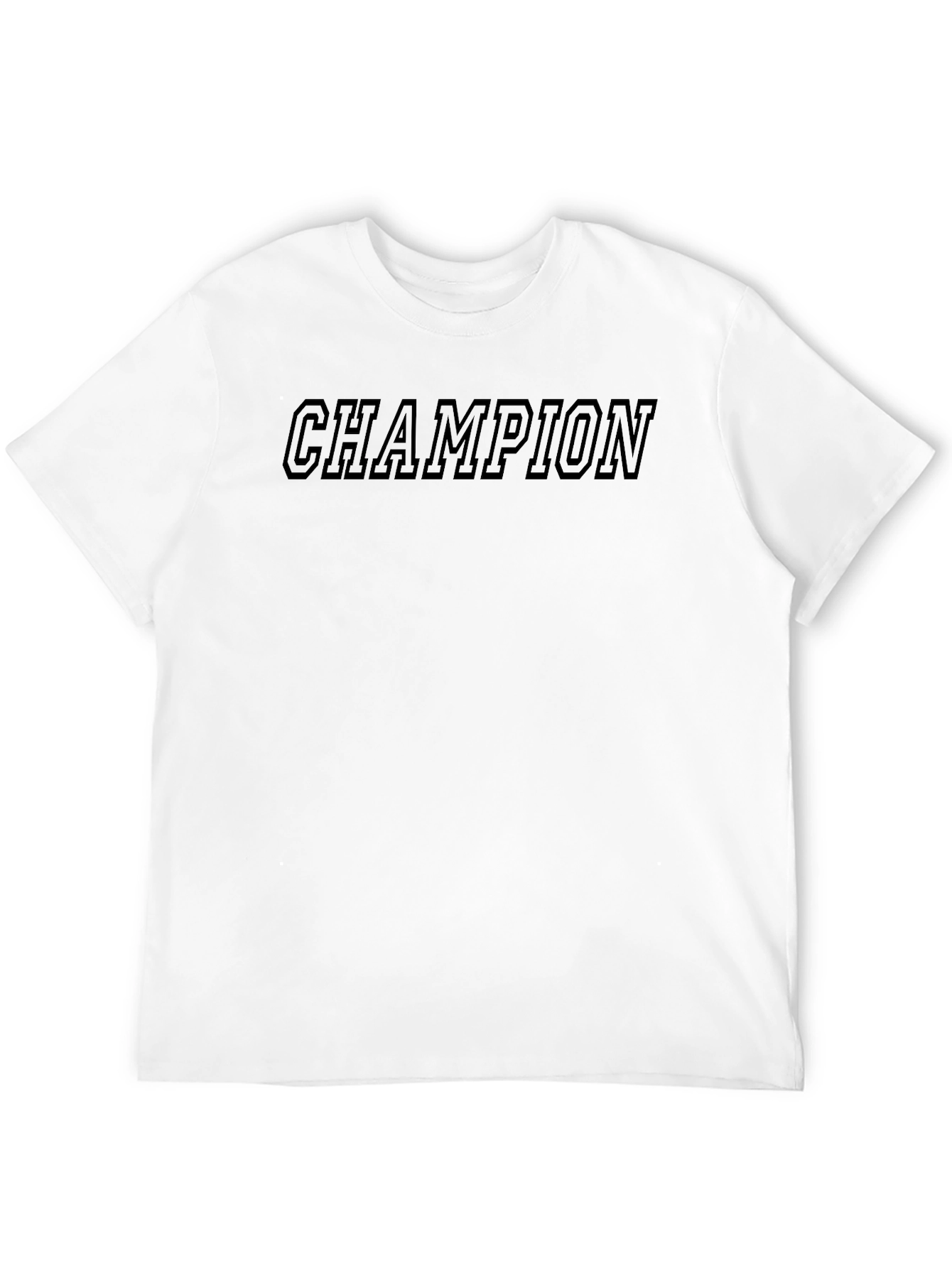 Black Men's Black Champion Graphic Tee view 12