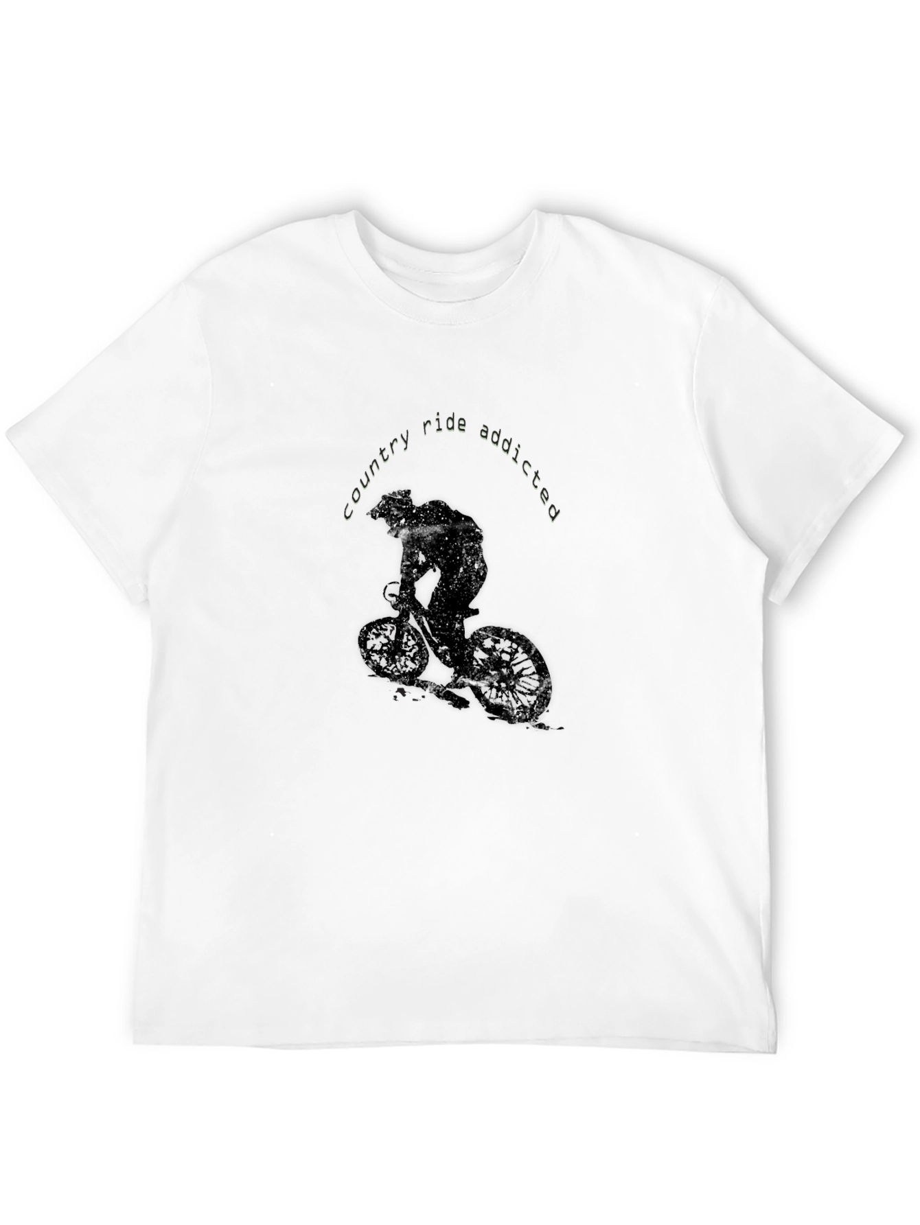 Black Country Ride Addicted Black T-Shirt view 12