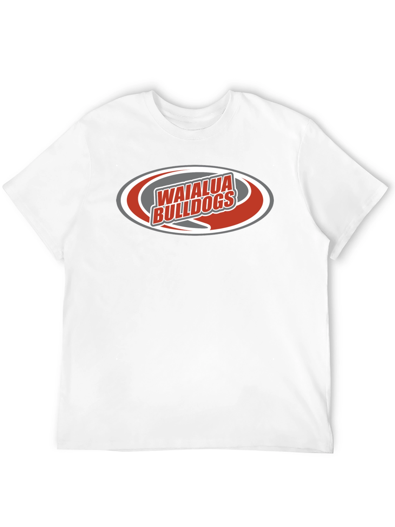 Black Waialua Bulldogs Black T-Shirt view 12