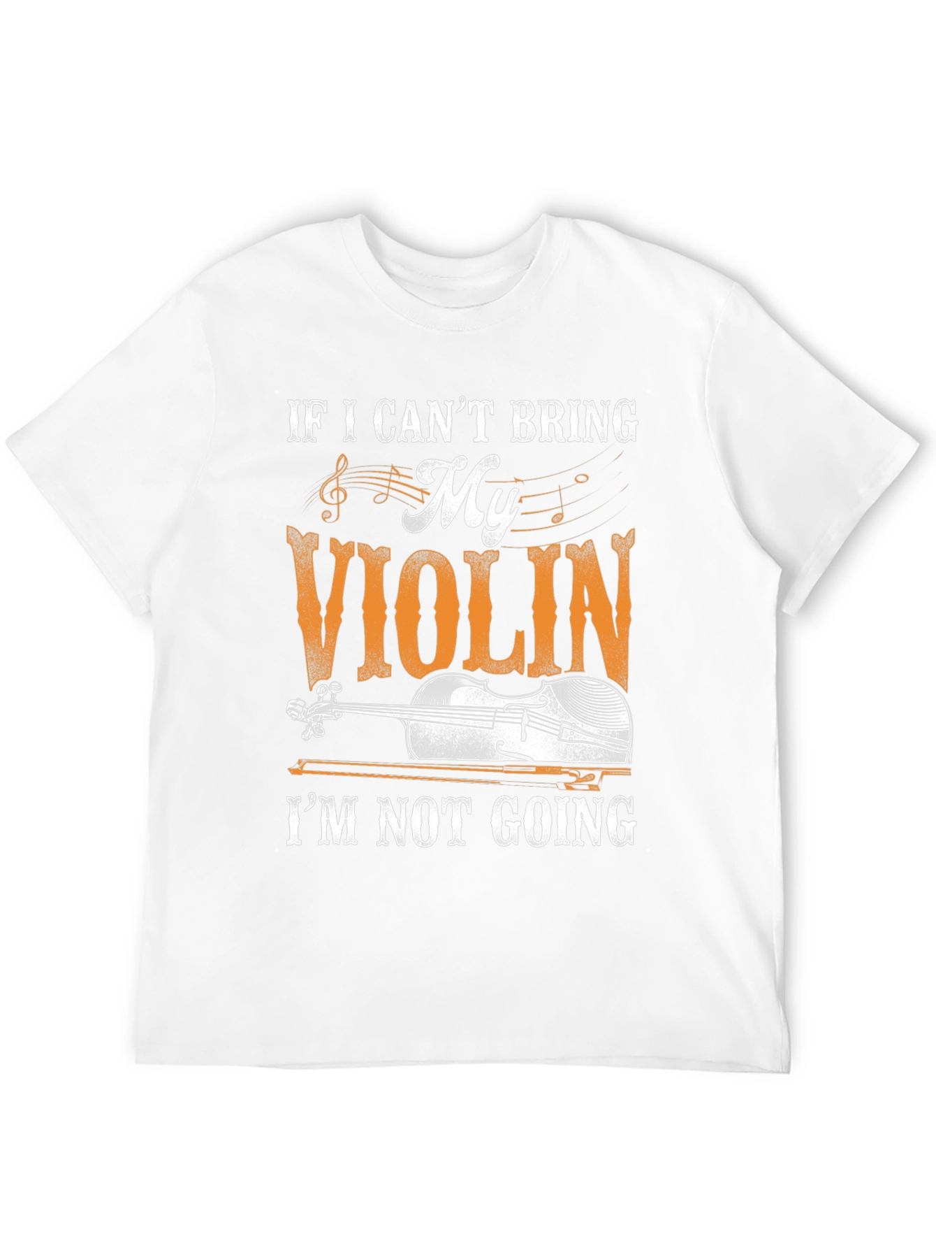 Black Violin Lover Graphic T-Shirt - Music Gift view 12