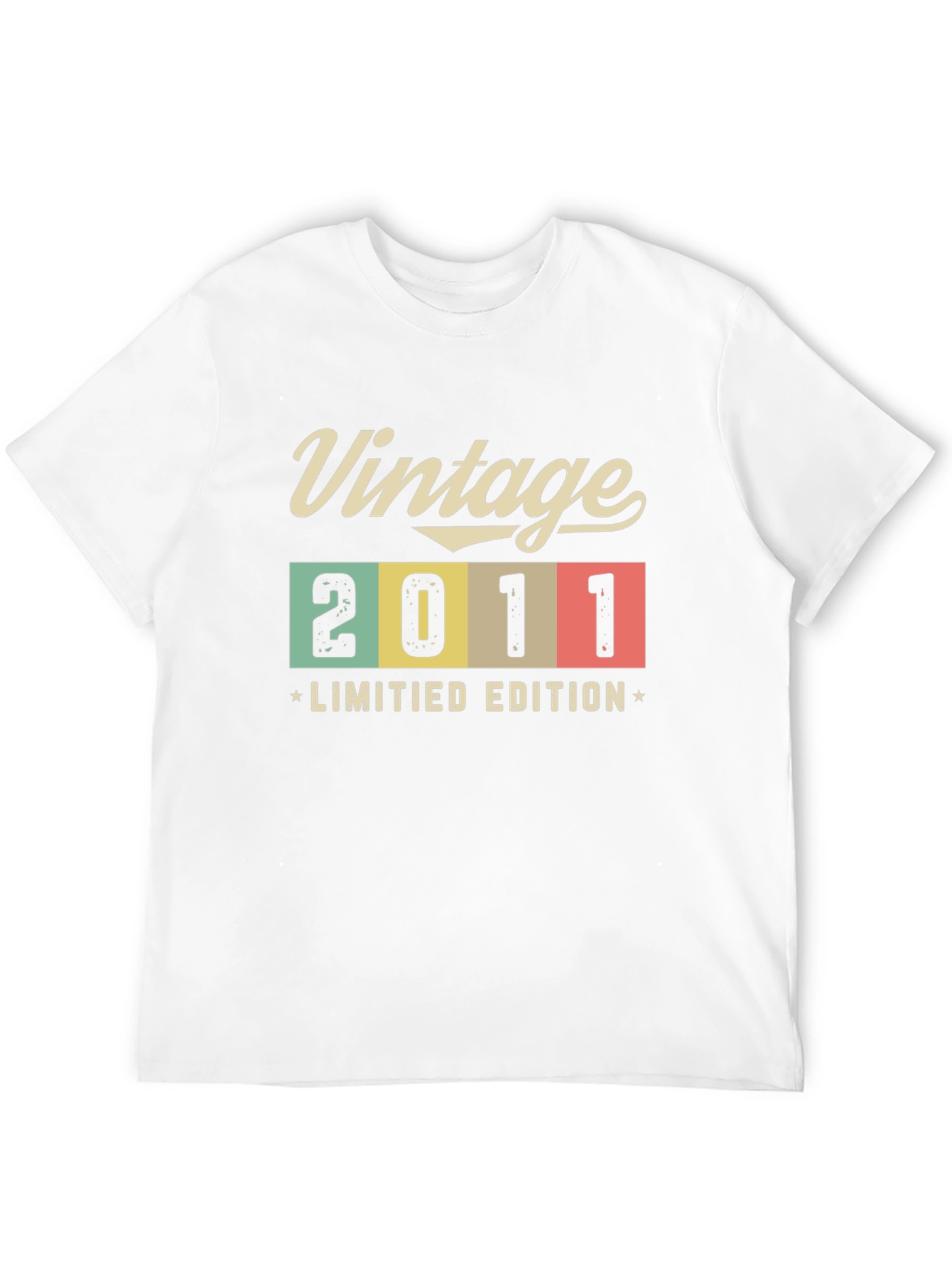 Black Vintage 2011 Limited Edition Black T-Shirt view 12