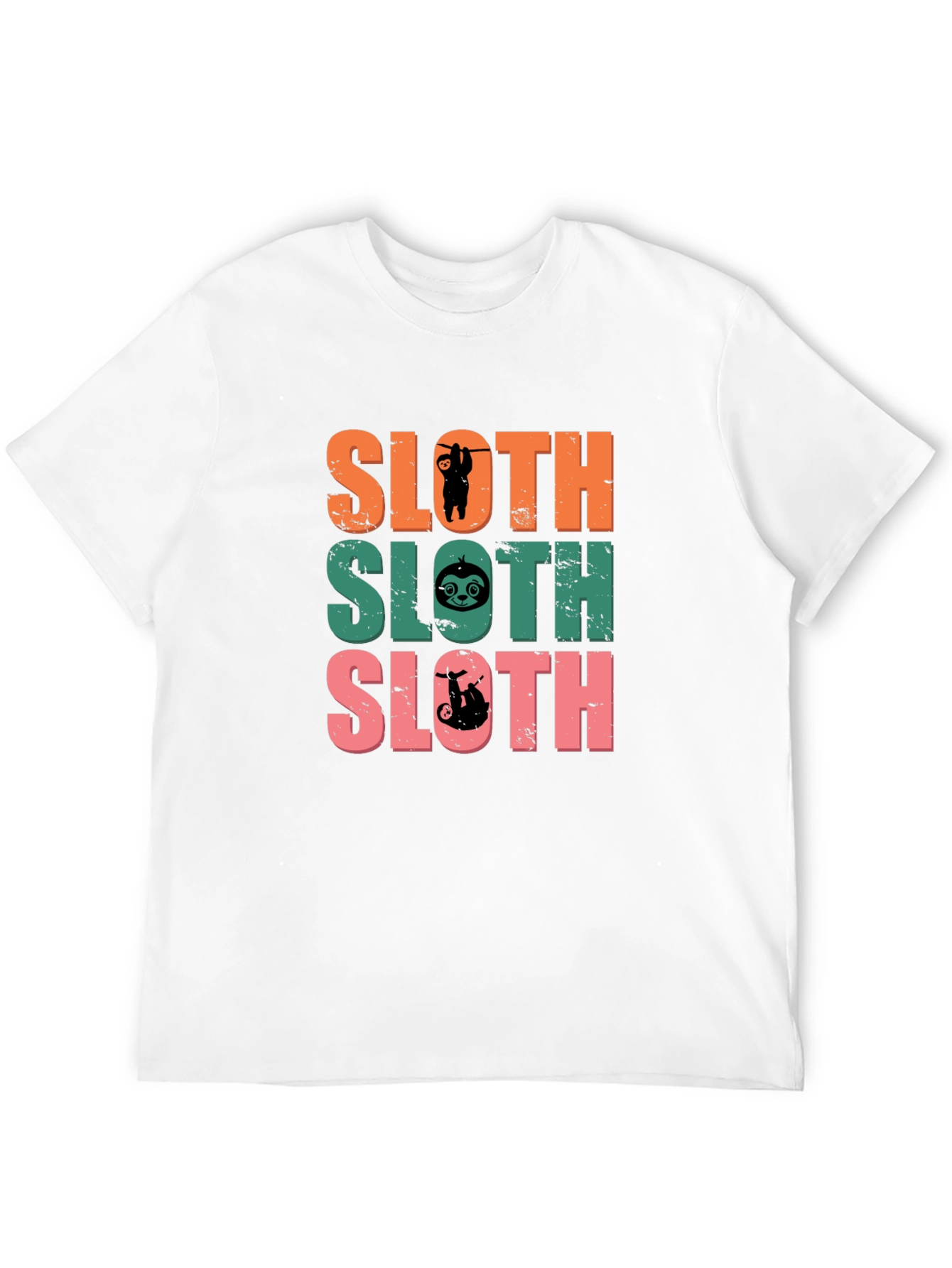 Black Sloth Graphic Print Tee - Fun & Quirky view 12