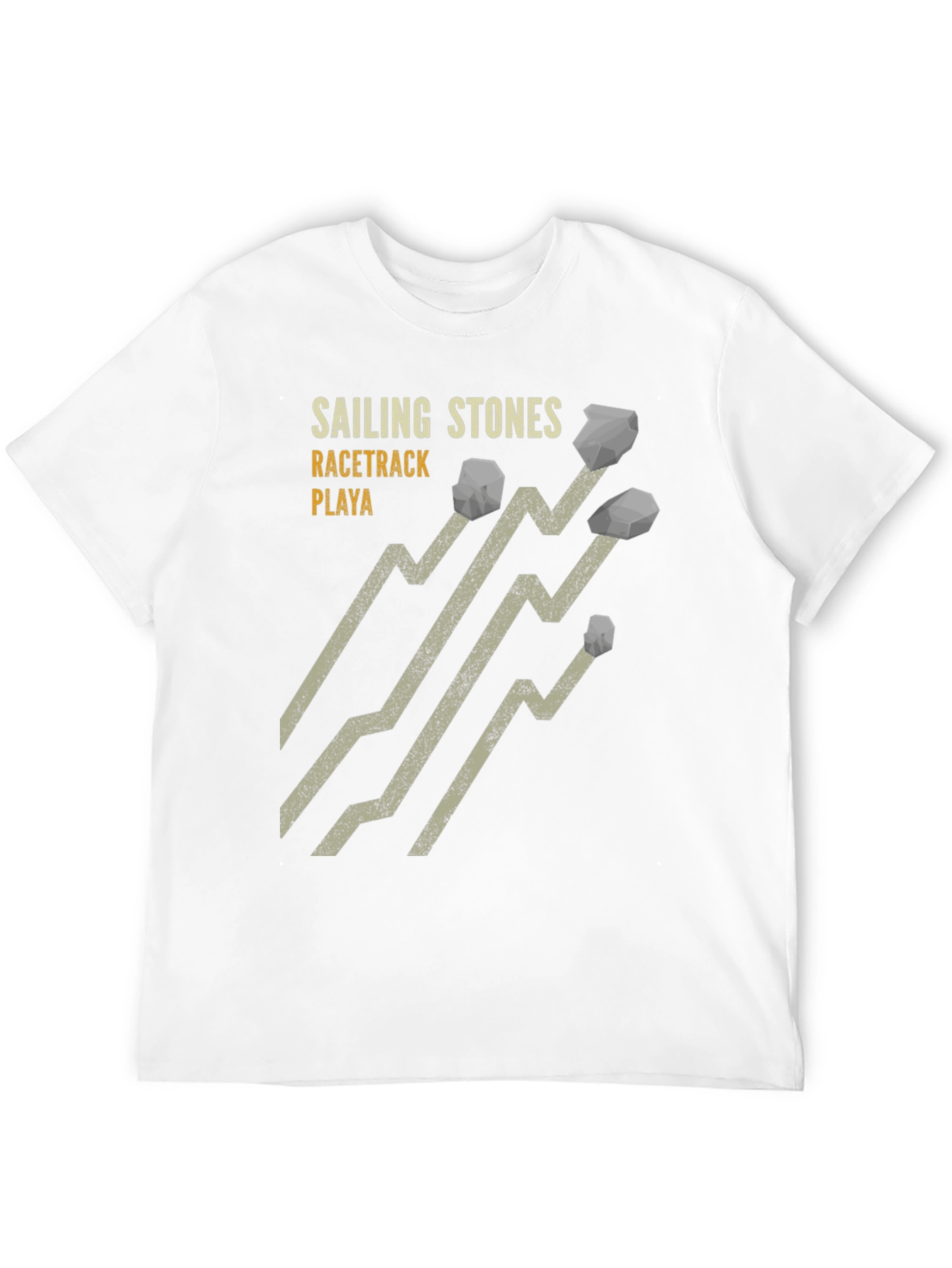 Black Sailing Stones Graphic Tee - Black Cotton T-Shirt view 12