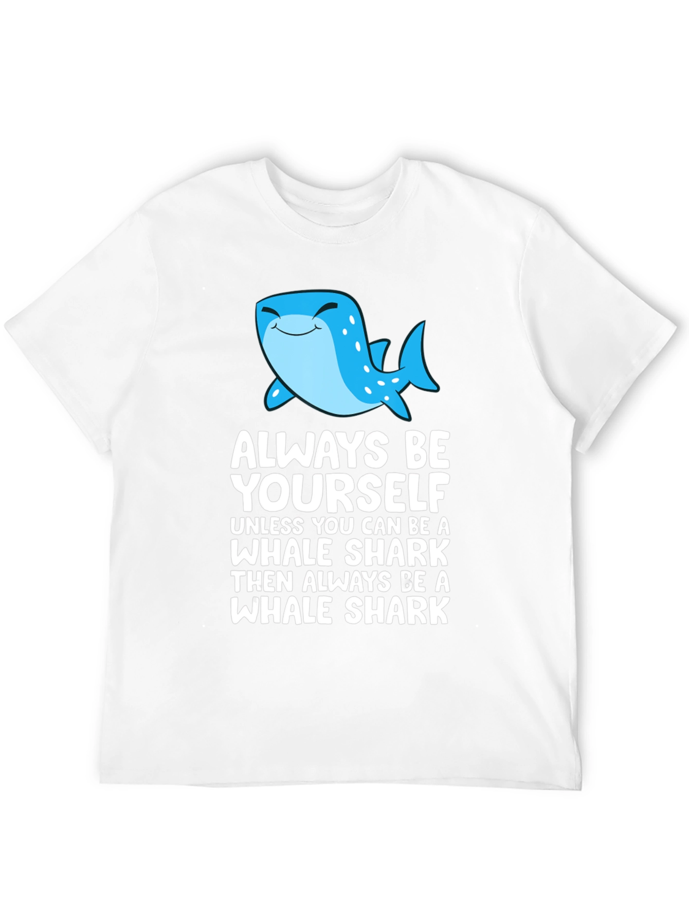Black Whale Shark Graphic T-Shirt - Always Be Yourself Tee view 12