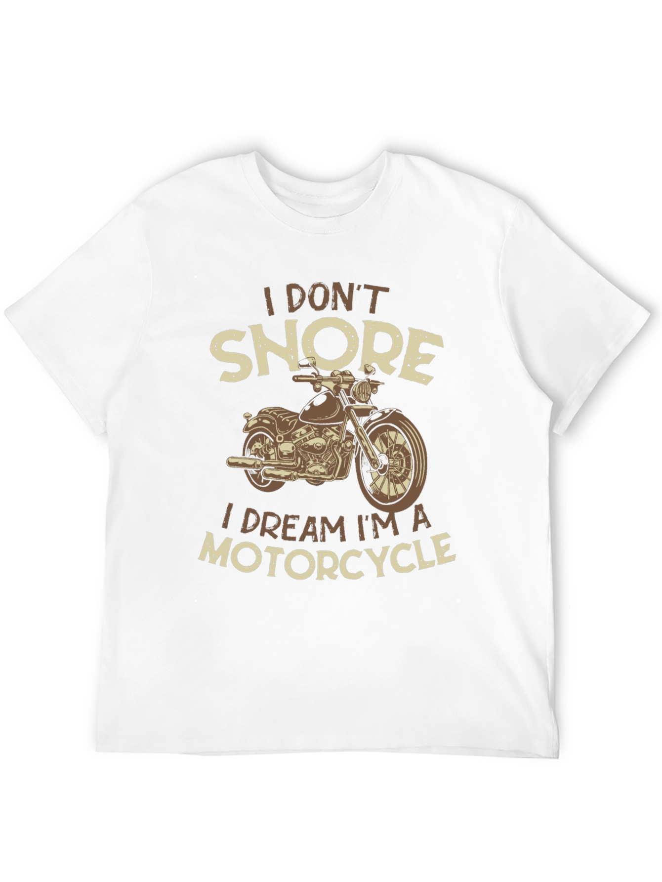 Black Motorcycle Dream T-Shirt - Funny Biker Tee view 12